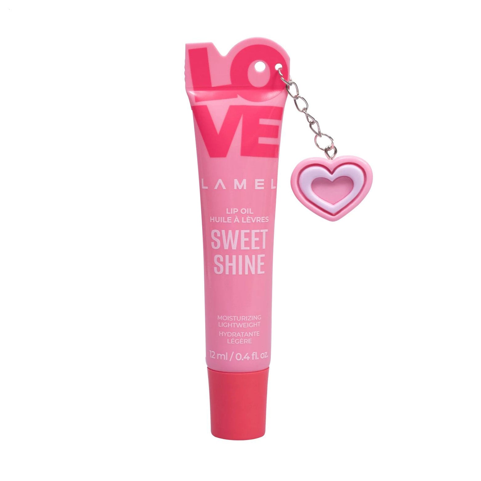 Олія для губ LAMEL Make Up Love Sweet Shine Lip Oil 02 Strawberry, 12 мл