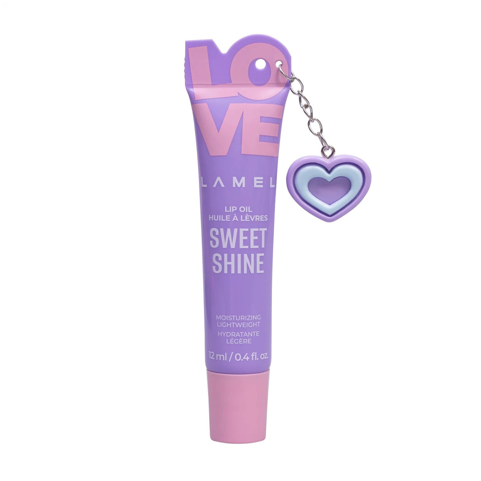 Олія для губ LAMEL Make Up Love Sweet Shine Lip Oil 03 Grape, 12 мл
