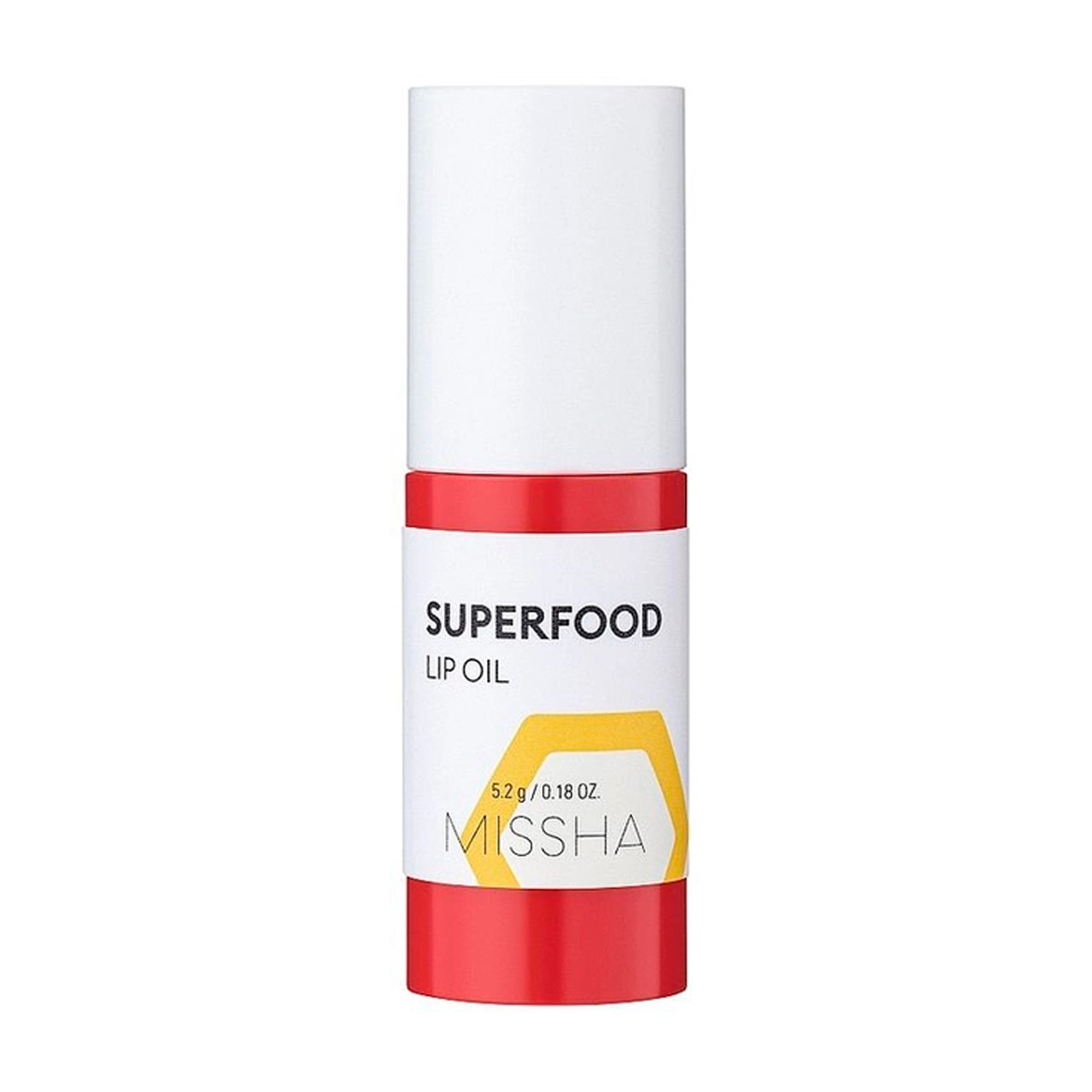 Олія для губ Missha Superfood Lip Oil Honey з екстрактом меду, 5.2 г