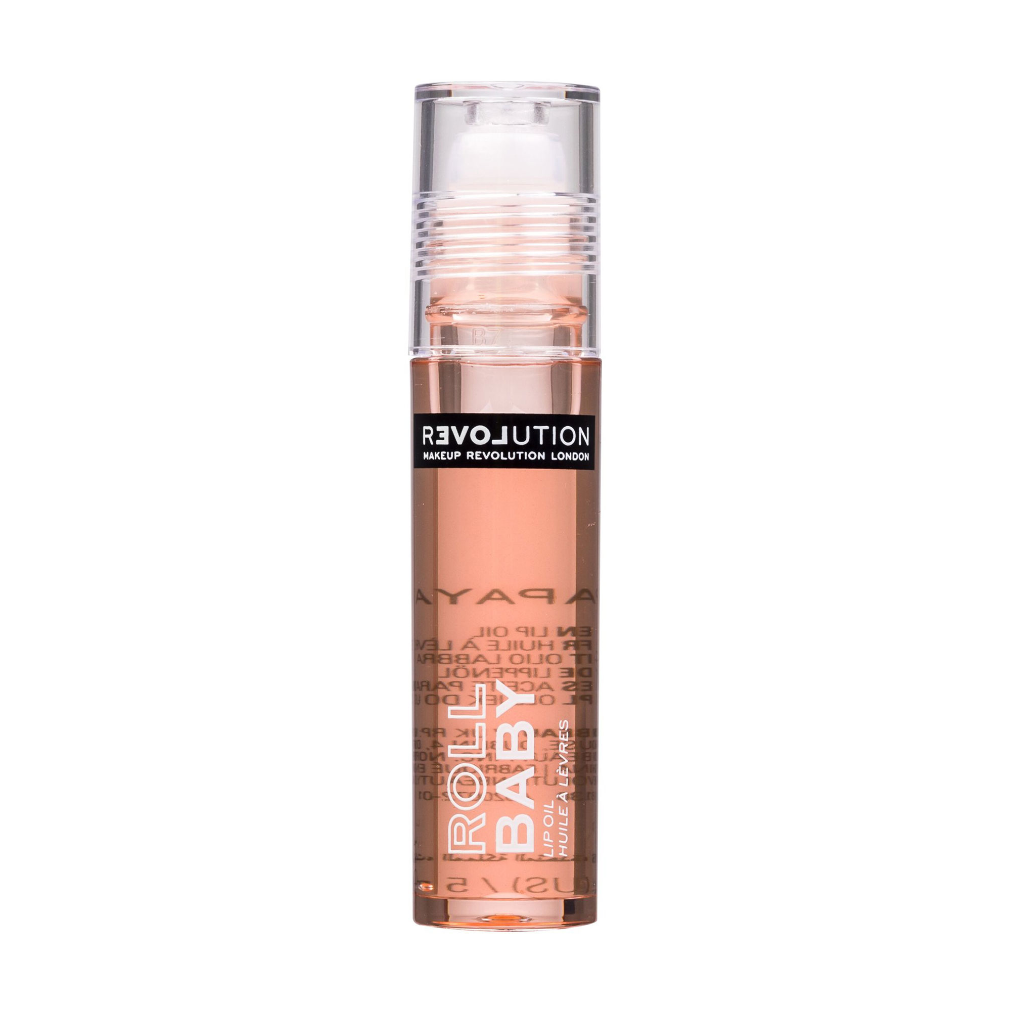 Олія для губ Relove By Revolution Roll Baby Lip Oil, Papaya, 5 мл