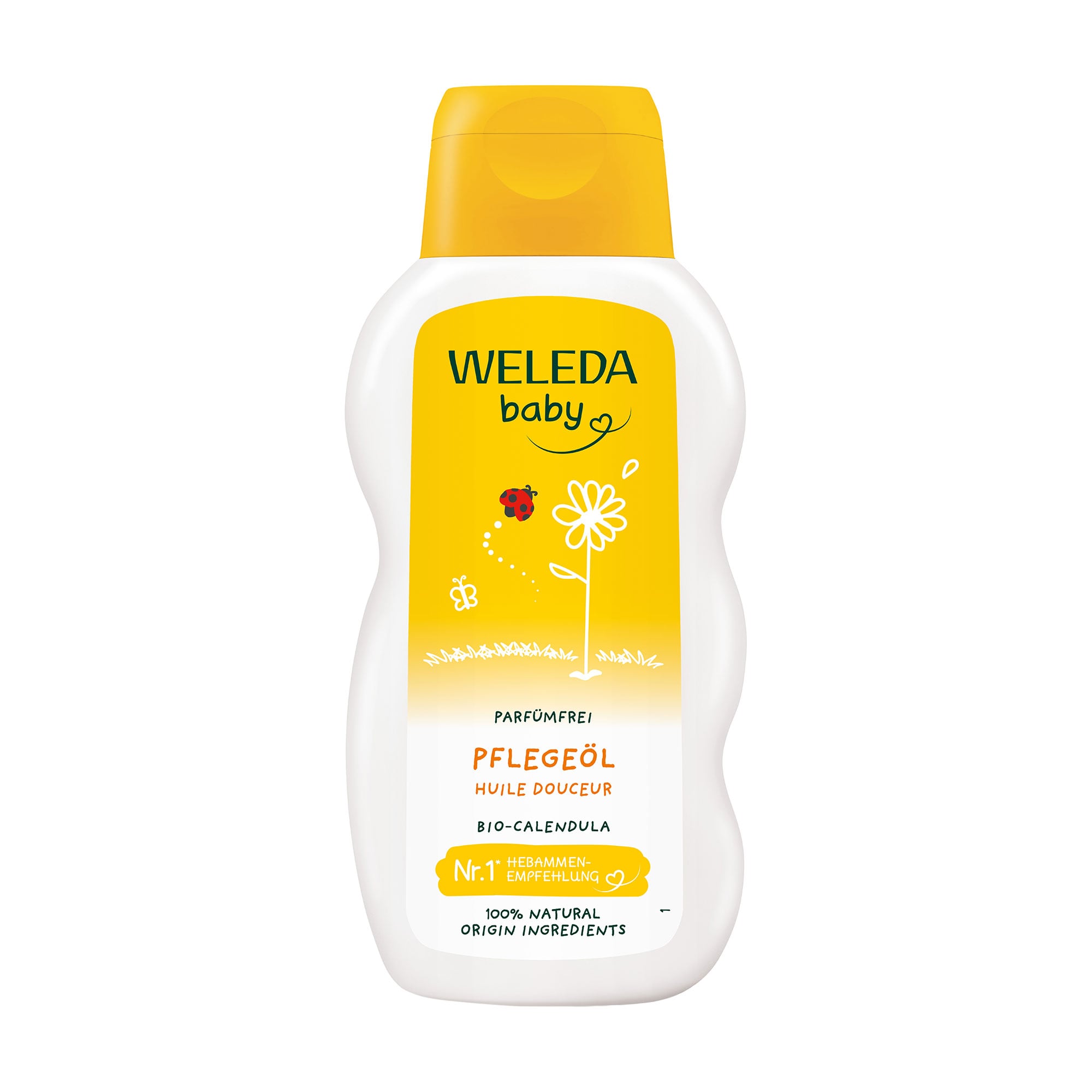 Олія для немовлят Weleda Baby Oil з календулой, 200 мл