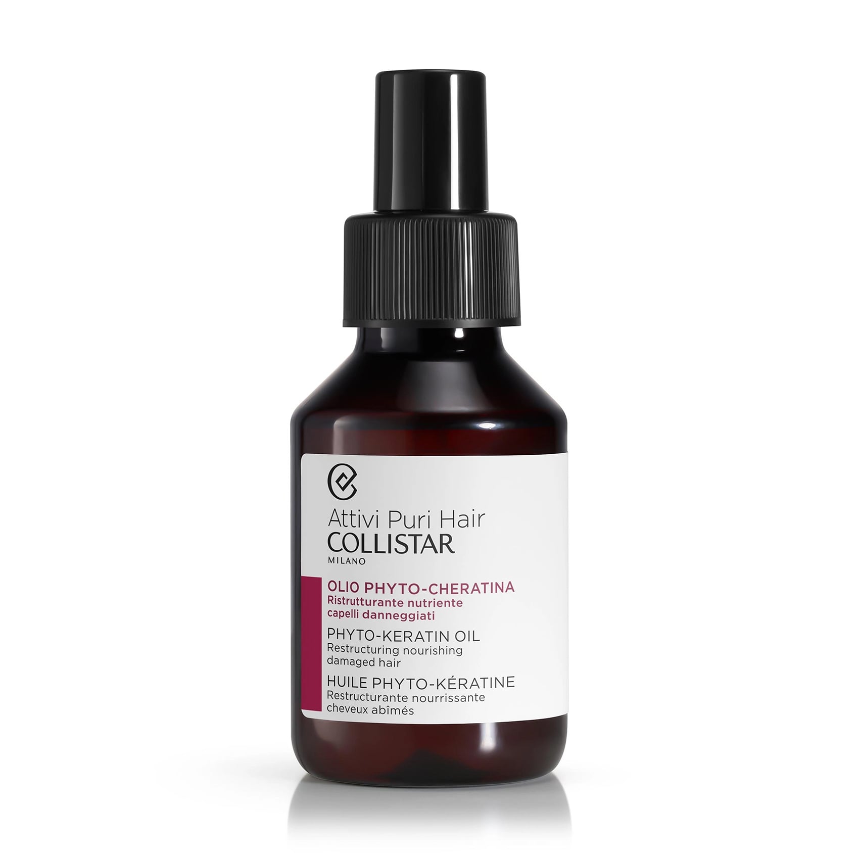 Олія для волосся Collistar Attivi Puri Hair Phyto-Keratin Oil, 100 мл