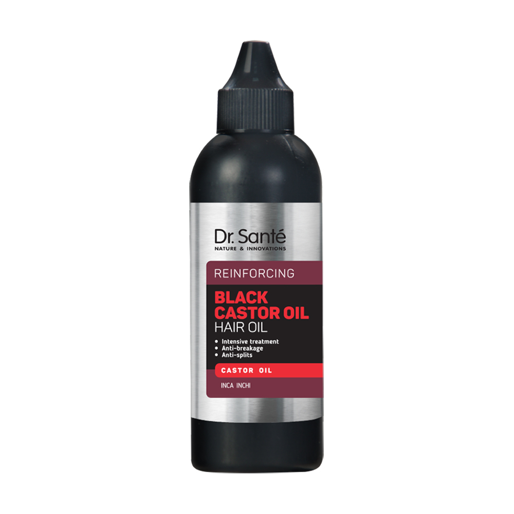 Олія для волосся Dr. Sante Black Castor Oil Hair Інтенсивне лікування, з рициновою олією, 100 мл