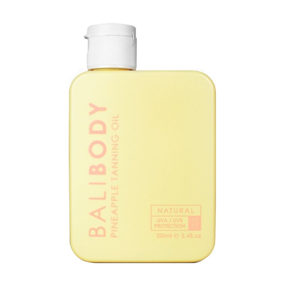 Олія для засмаги Bali Body Pineapple Tanning Oil SPF 15 з екстрактом ананасу, 100 мл