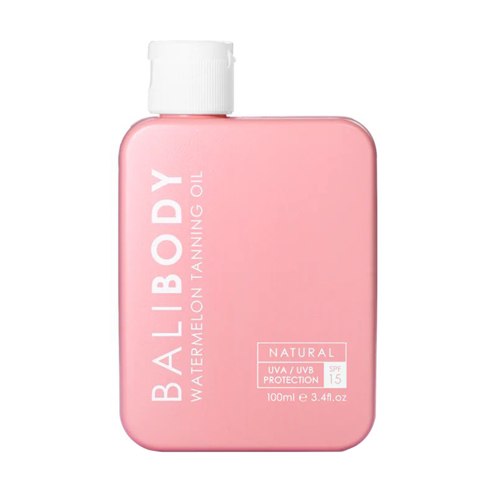 Олія для засмаги Bali Body Watermelon Tanning Oil, SPF 15, з насінням кавуна, 100 мл