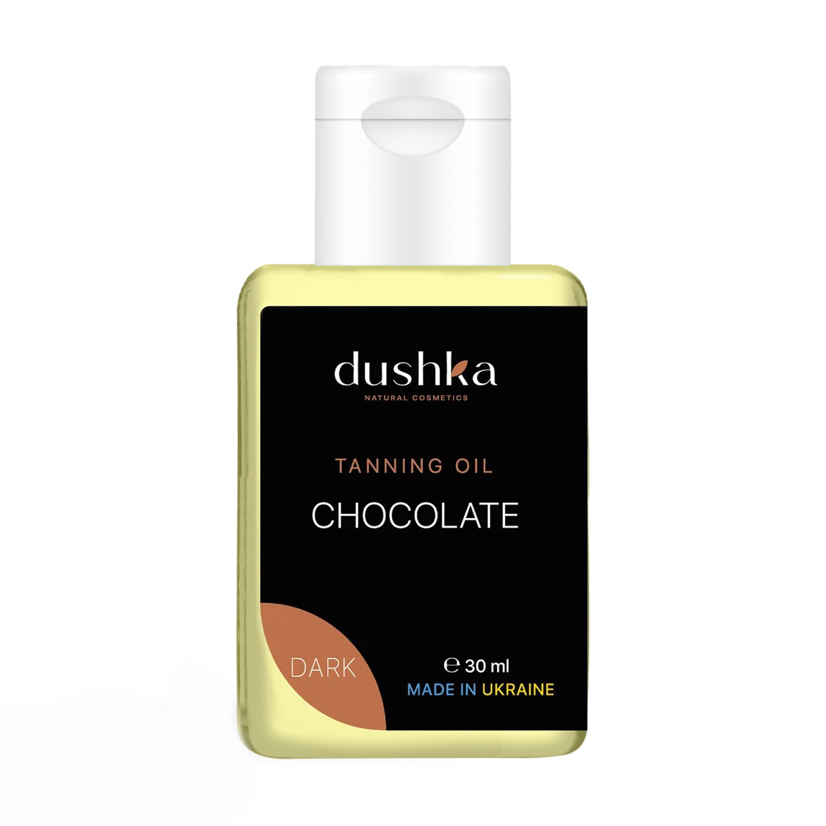 Олія для засмаги Dushka Dark Chocolate, 30 мл