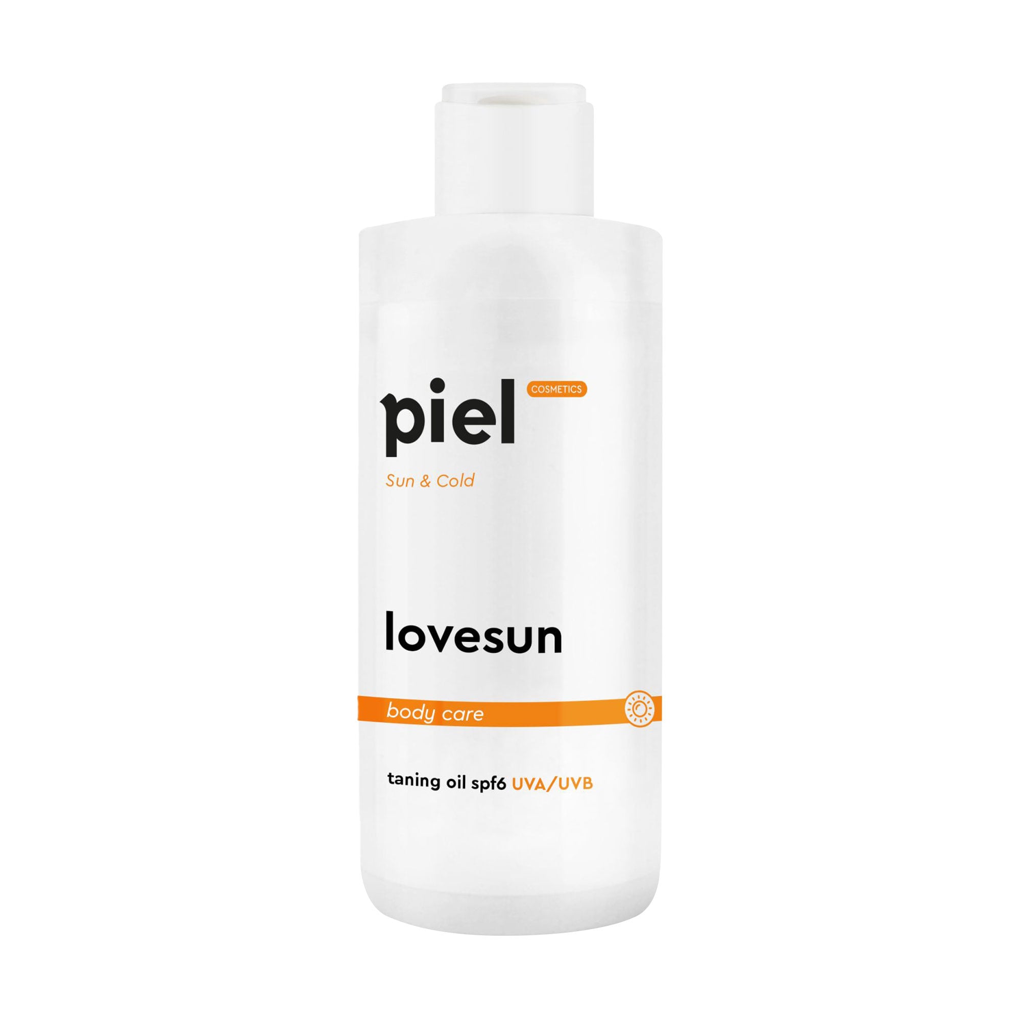 Олія для засмаги Piel Cosmetics Sun &amp; Cold Lovesun Taning Oil, SPF 6 UVA/UVB, 200 мл