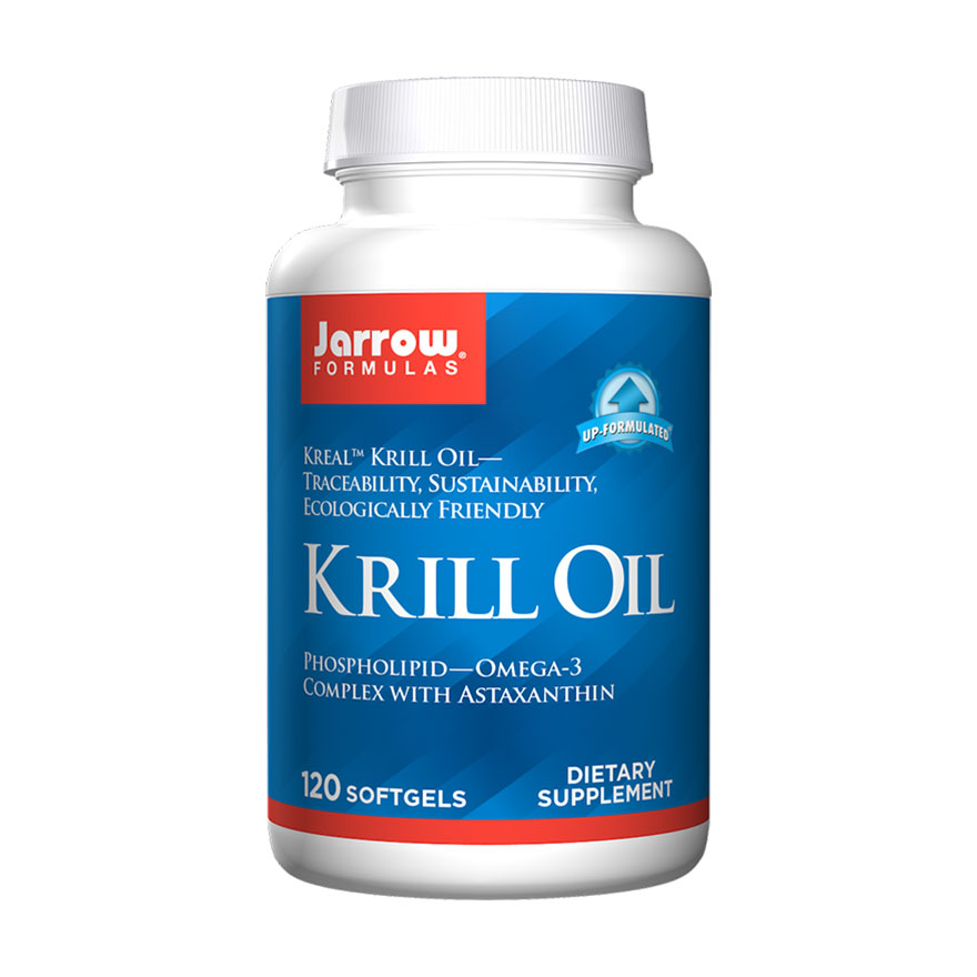 Олія криля Jarrow Formulas Krill Oil, 120 гелевих капсул