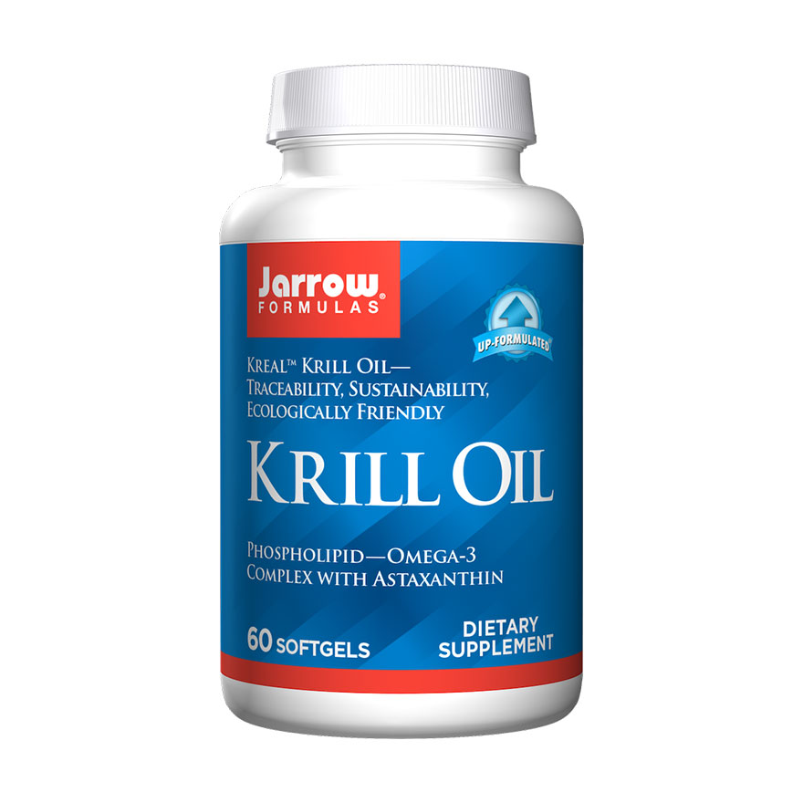 Олія криля Jarrow Formulas Krill Oil, 60 гелевих капсул