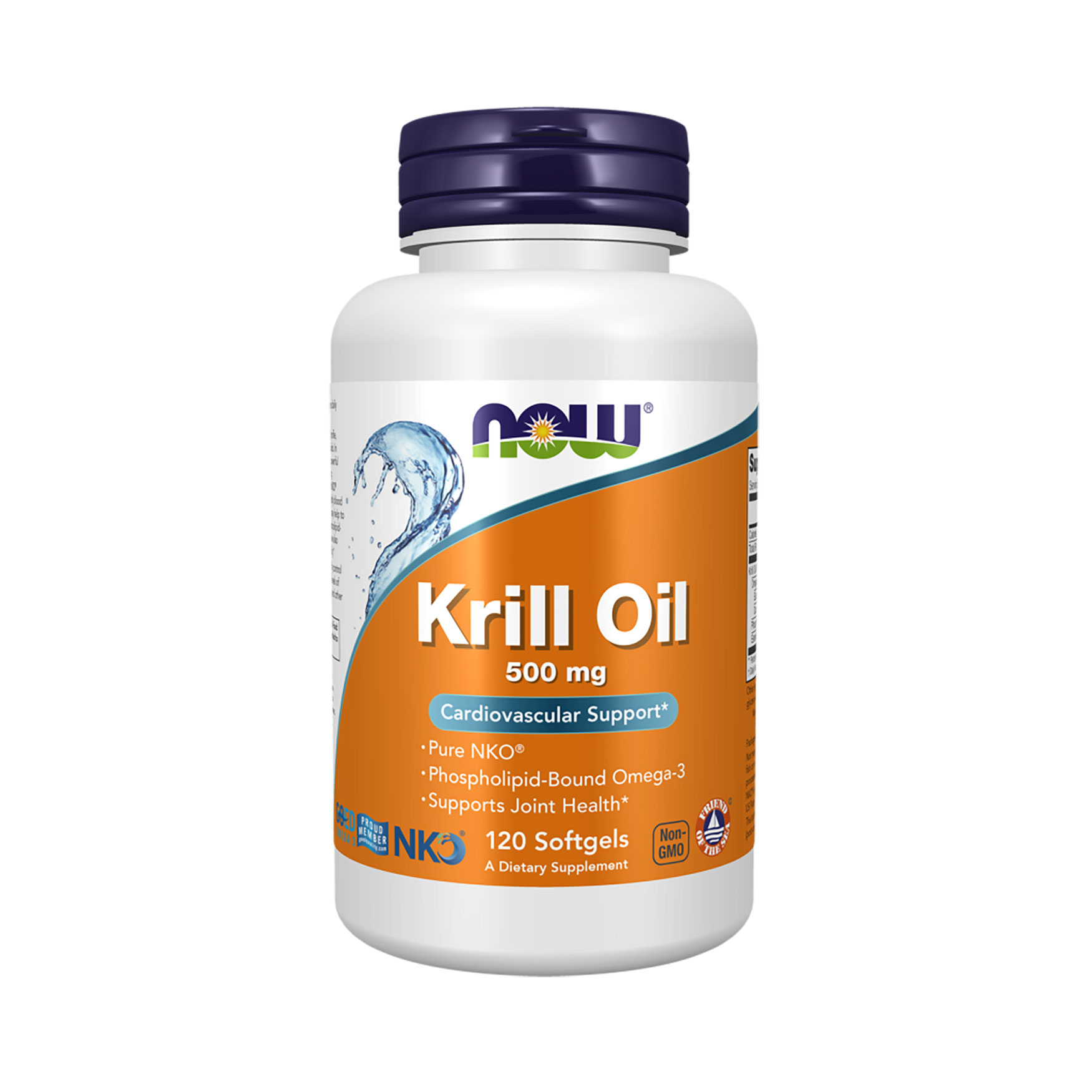 Олія криля NOW foods Krill Oil 500 мг, 120 капсул