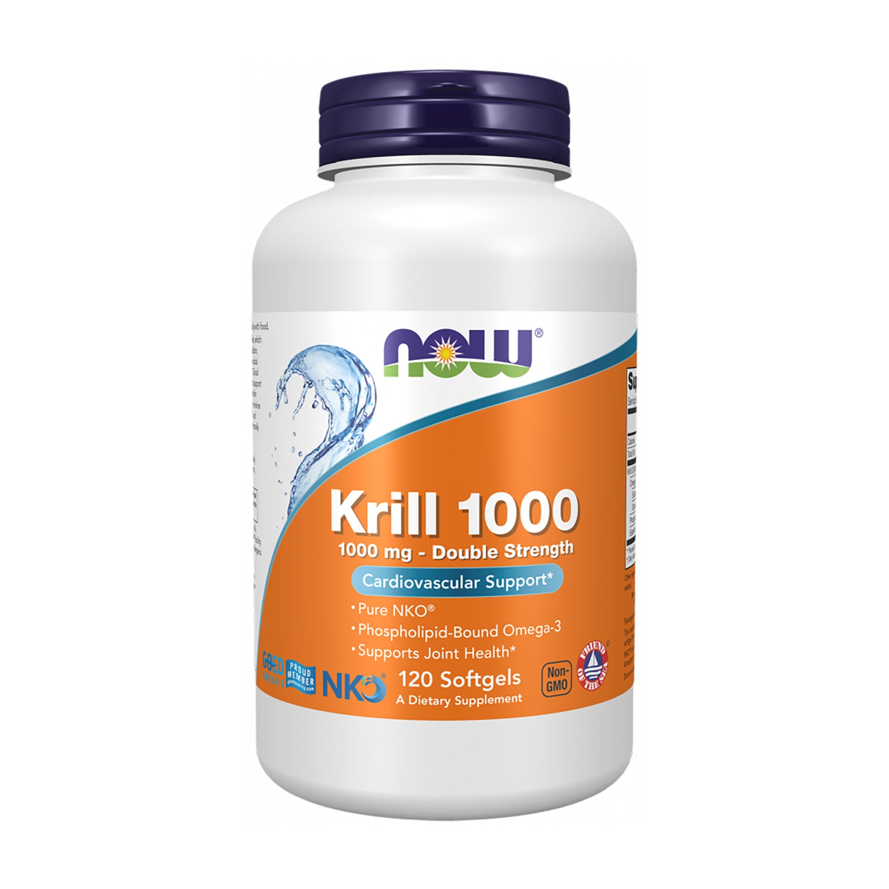 Олія криля NOW foods Neptune Krill 1000, 1000 мг, 120 капсул