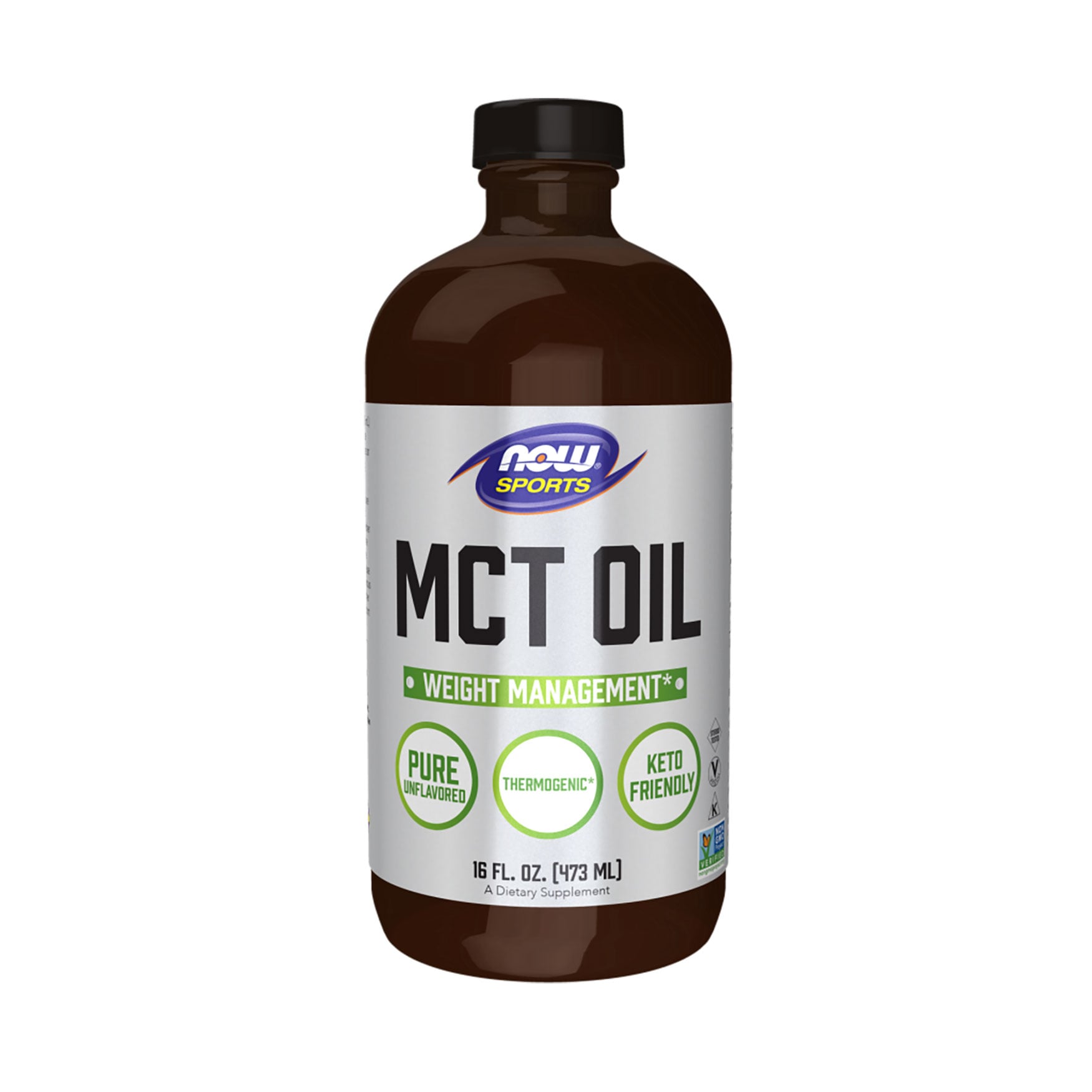 Олія МСТ NOW Foods Sports MCT Oil, 473 мл