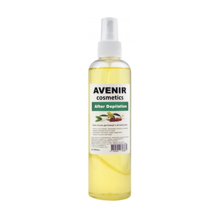 Олія після депіляції Avenir Cosmetics After Depilation з вітамінами, 250 мл