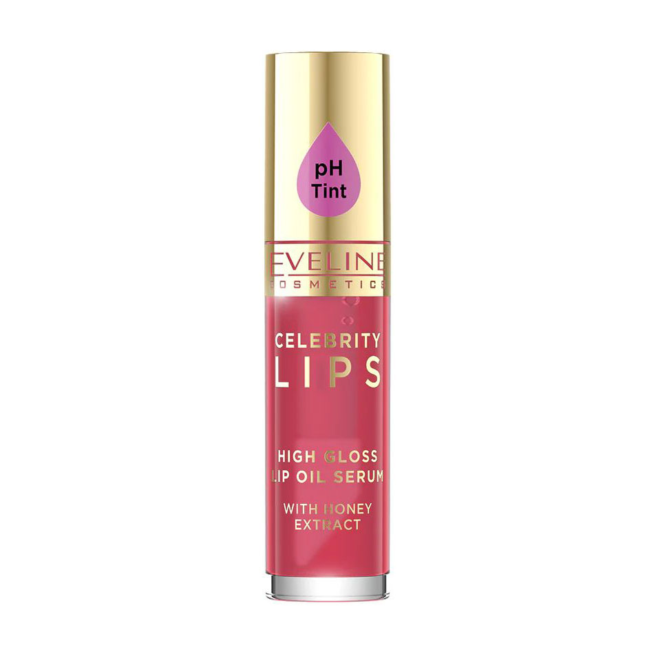 Олія-сироватка для губ Eveline Cosmetics Celebrity Lips Lip Oil Serum 04 Red, 5 мл