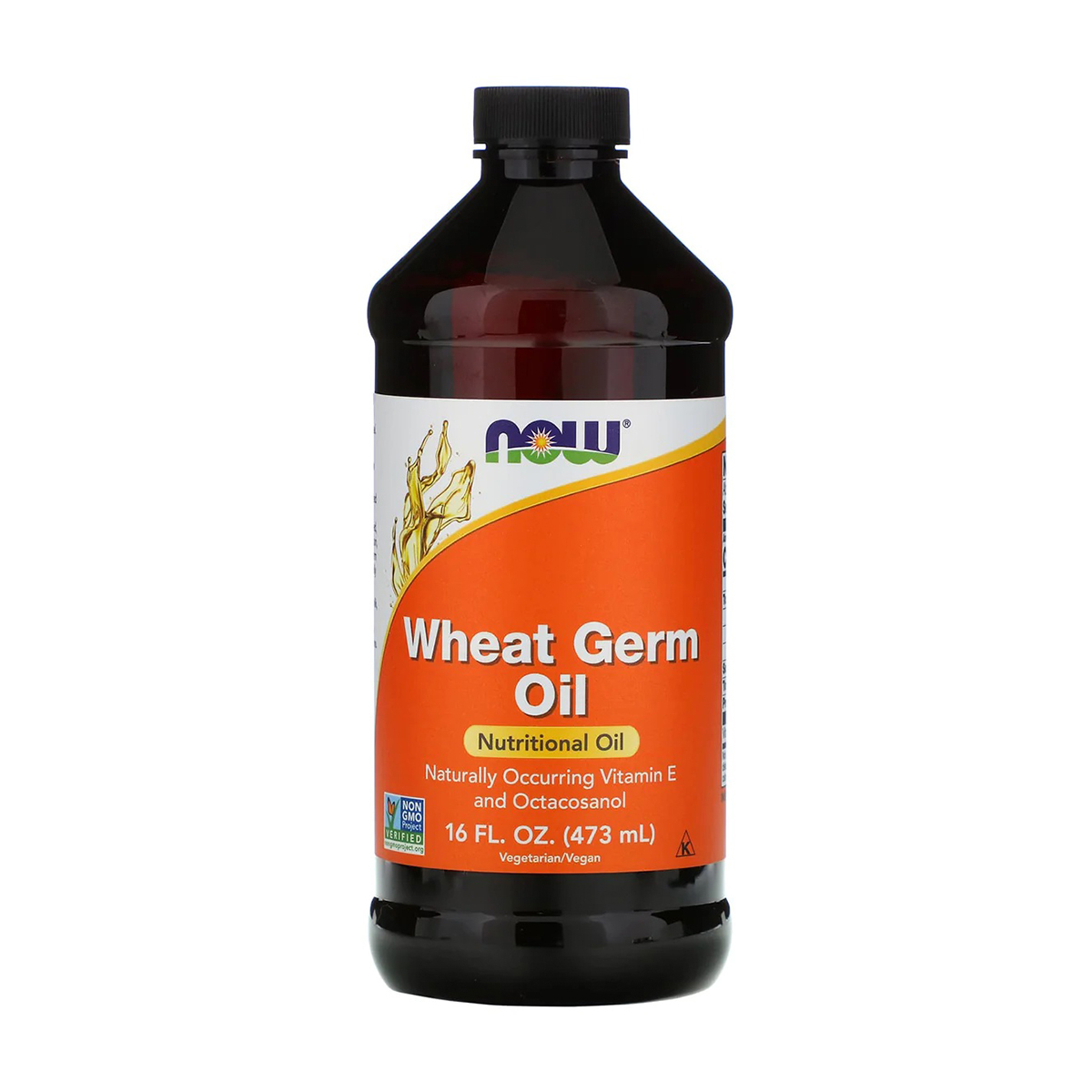 Олія зародків пшениці Now Foods Wheat Germ Oil, в рідині, 473 мл