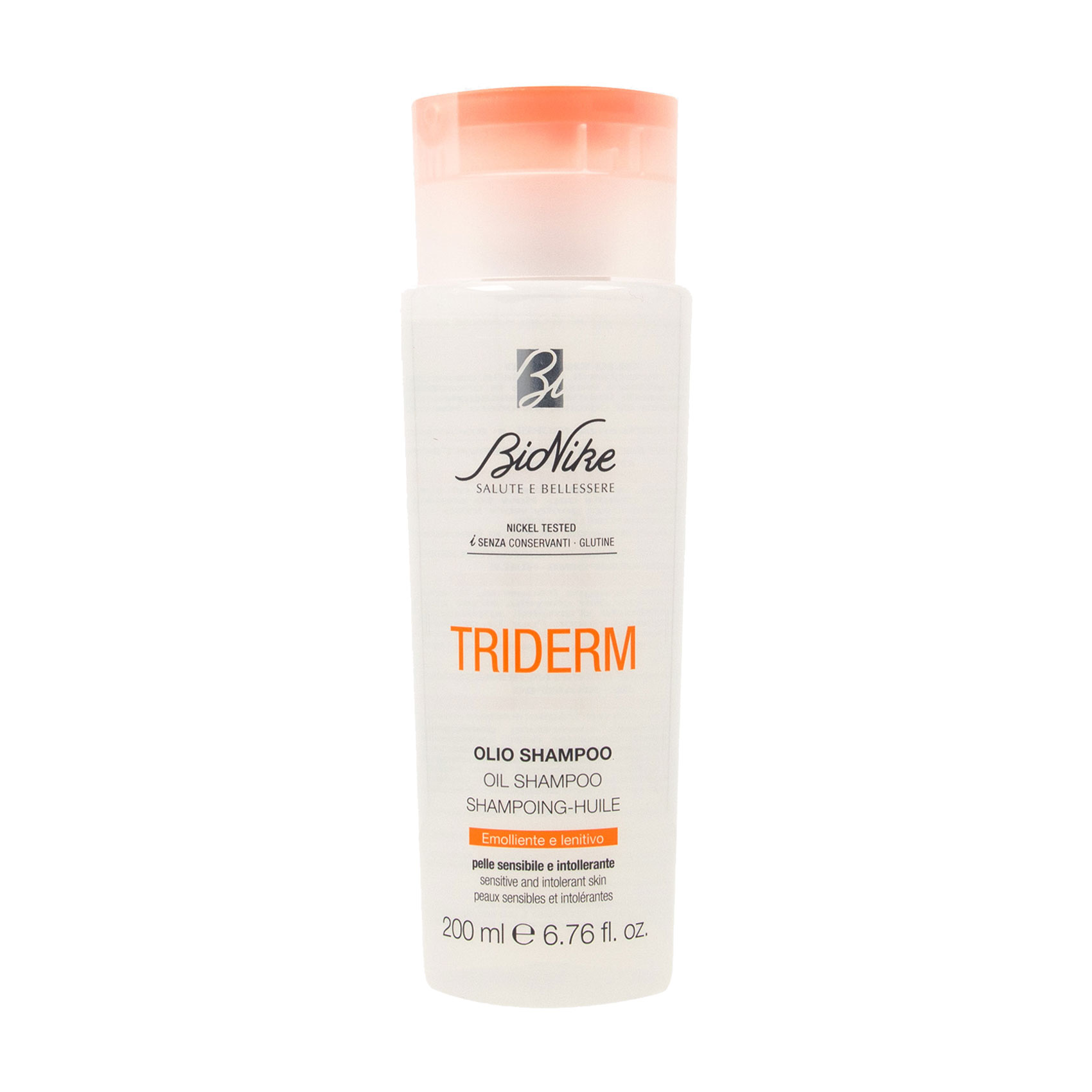 Олійний шампунь для волосся BioNike Triderm Oil Shampoo, 200 мл