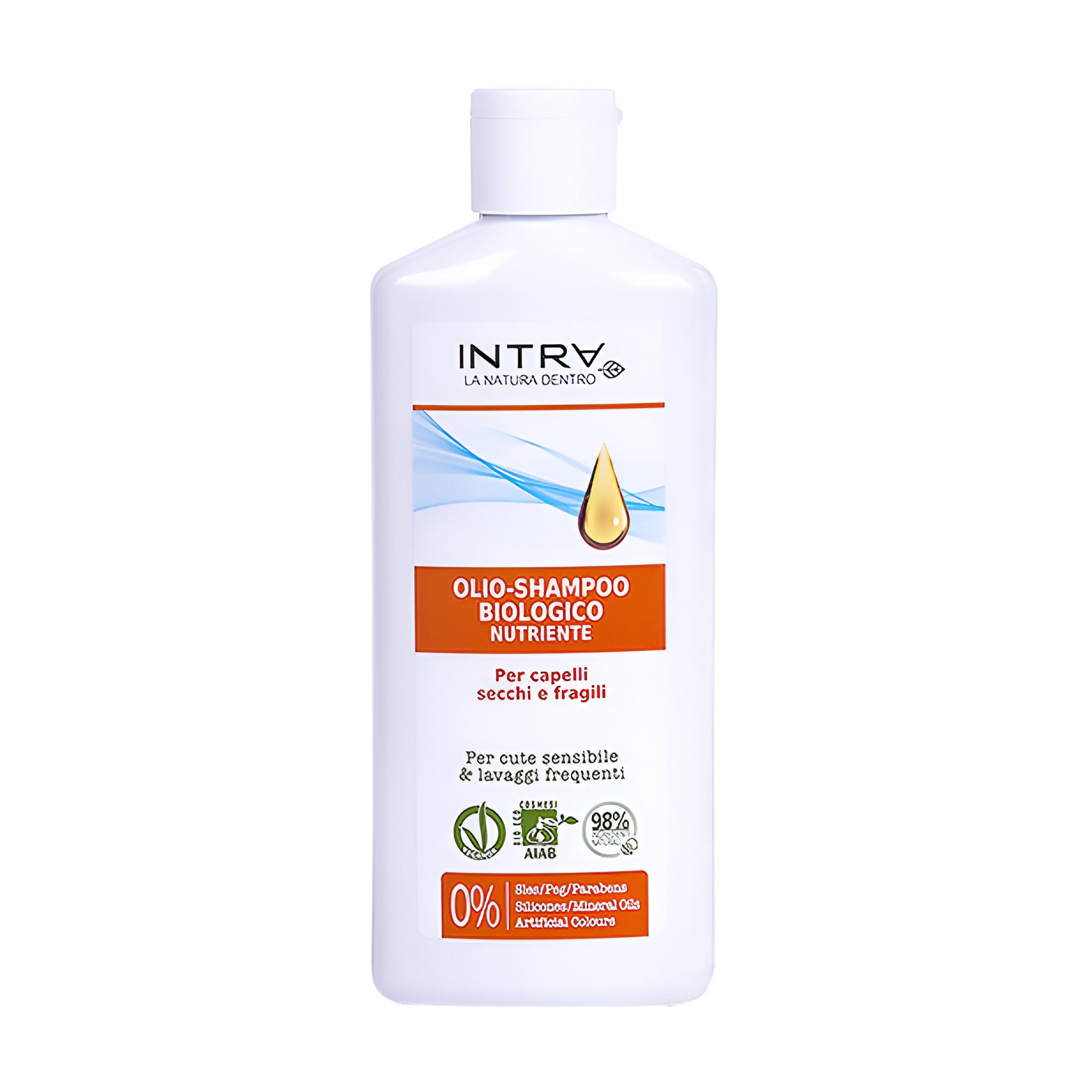 Олійний шампунь для волосся Intra Nourishing Shampoo, 200 мл