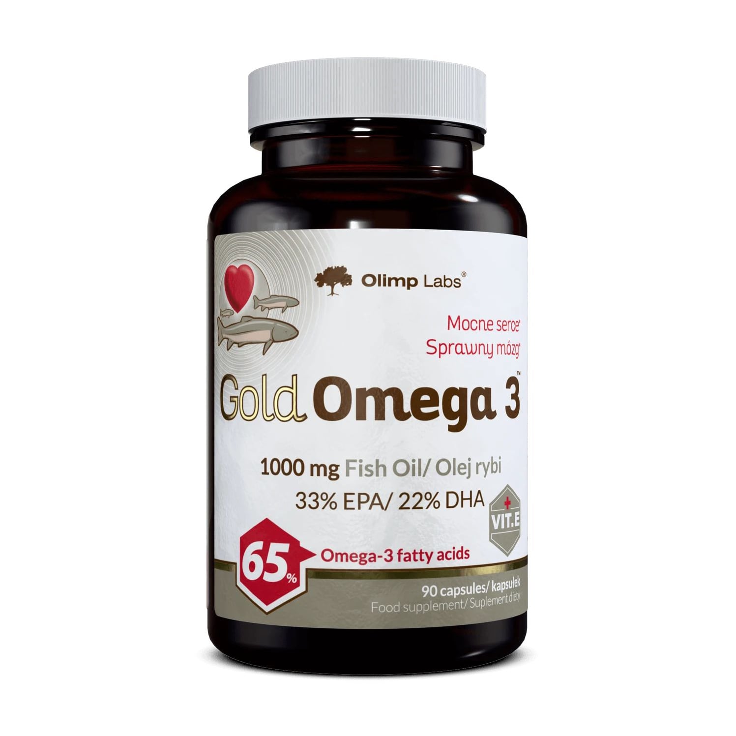 Омега 3 Olimp Sport Nutrition Gold Omega 3, 1000 мг, 90 капсул