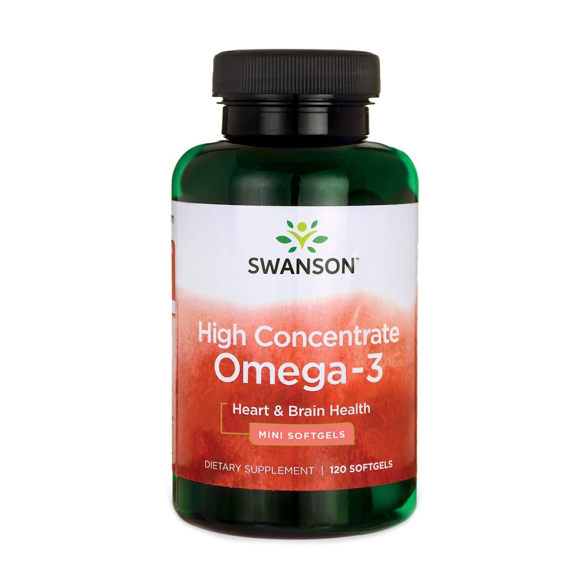Омега-3 Swanson High Concentrate Omega-3 високої концентрації, 120 гелевих капсул