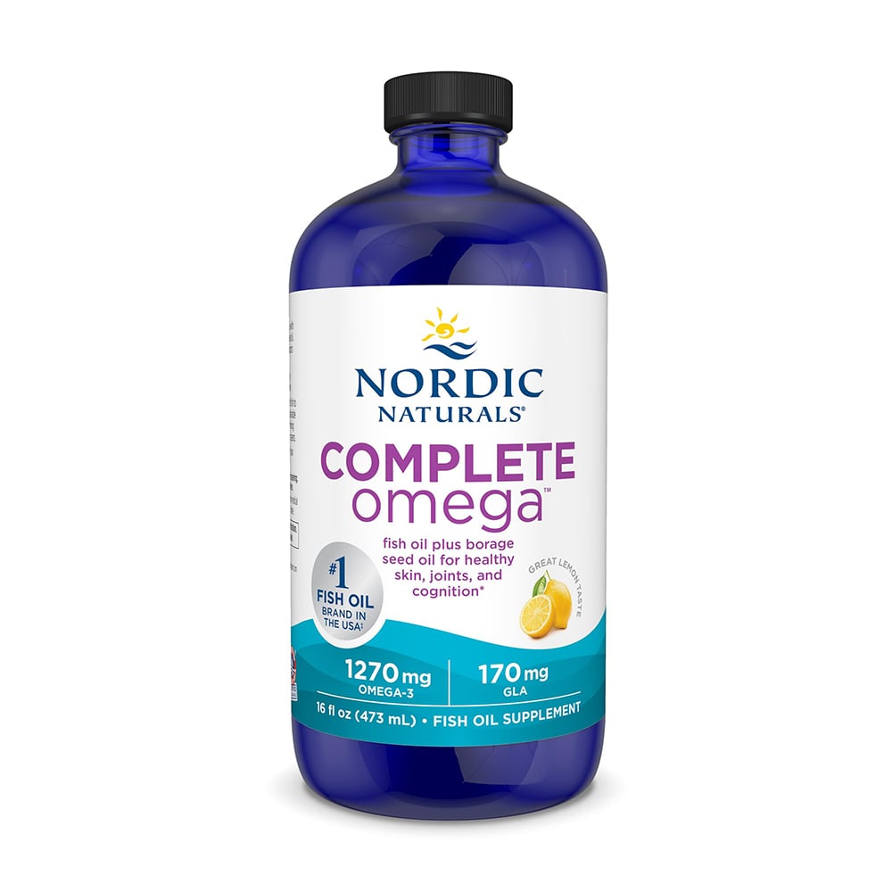Омега комплекс Nordic Naturals Complete Omega зі смаком лимона, в рідині, 473 мл