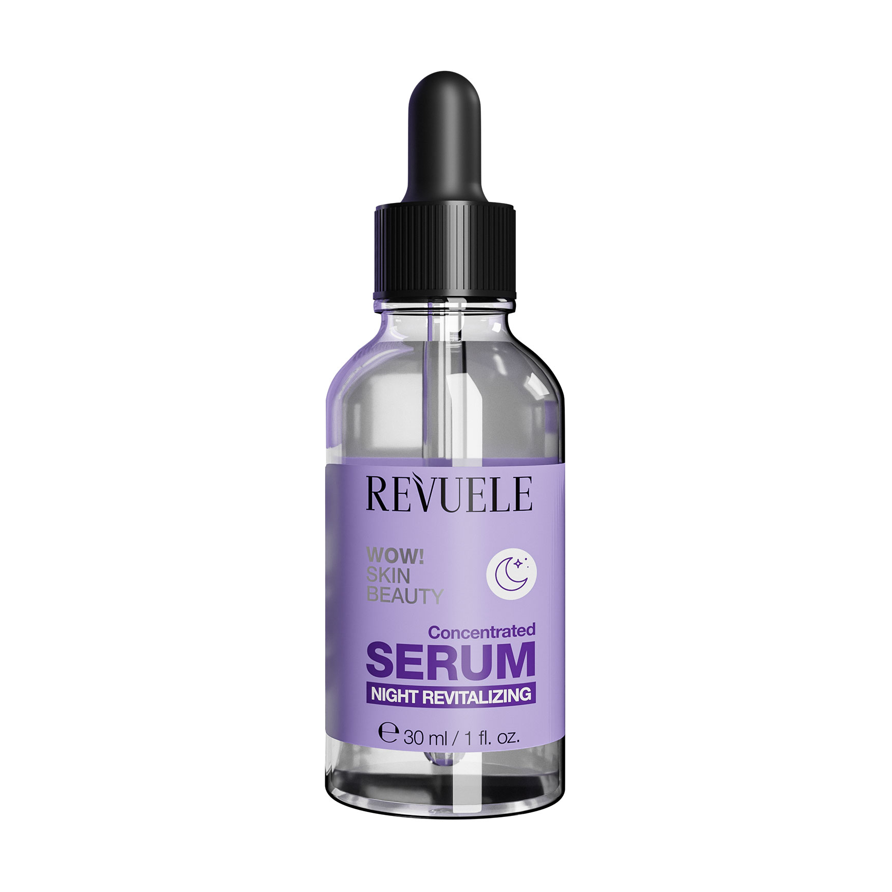 Омолоджувальна нічна сироватка для обличчя Revuele Wow! Skin Beauty Concentrated Serum, 30 мл