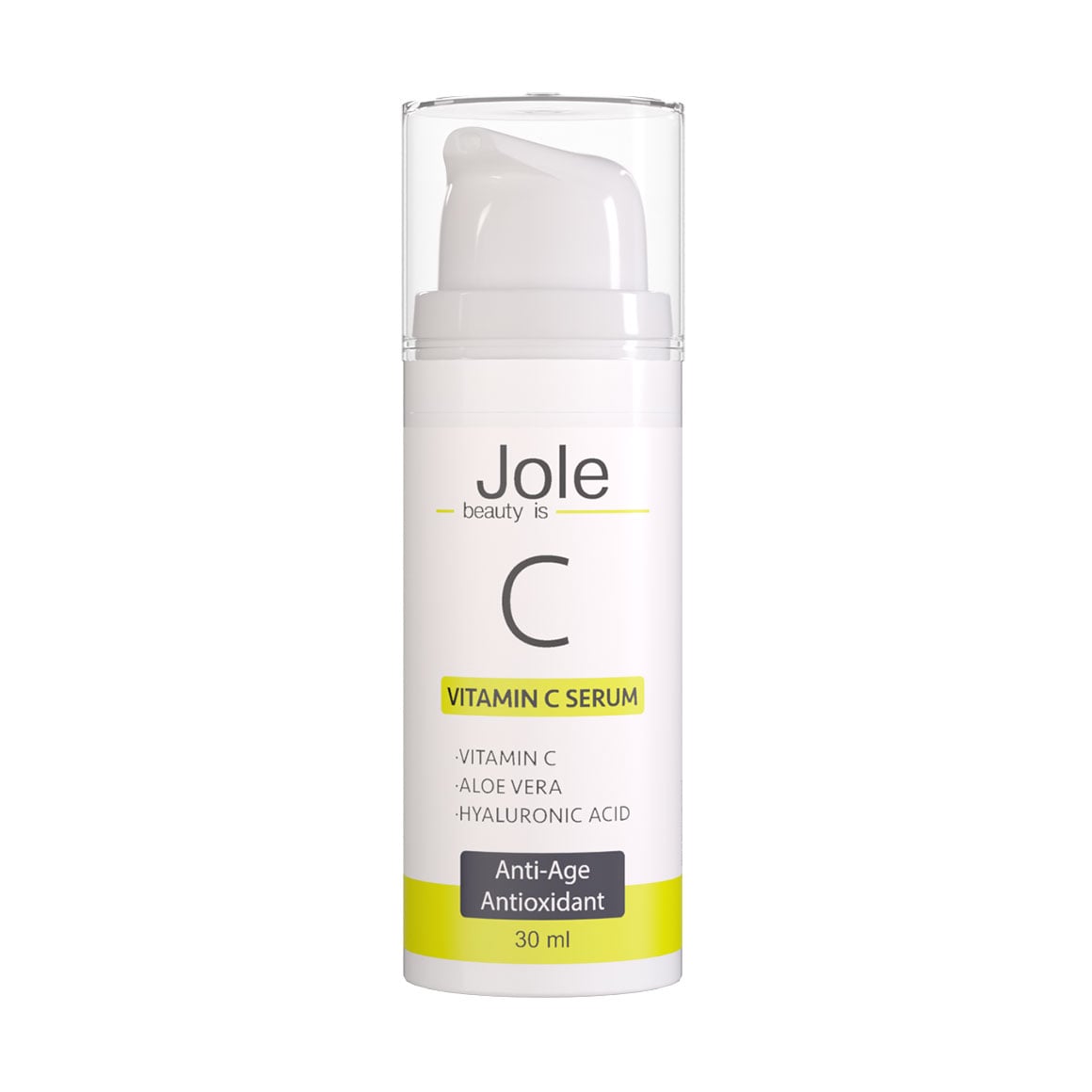 Омолоджувальна сироватка для обличчя Jole Vitamin C Serum з гіалуроновою кислотою та вітаміном С, 30 мл