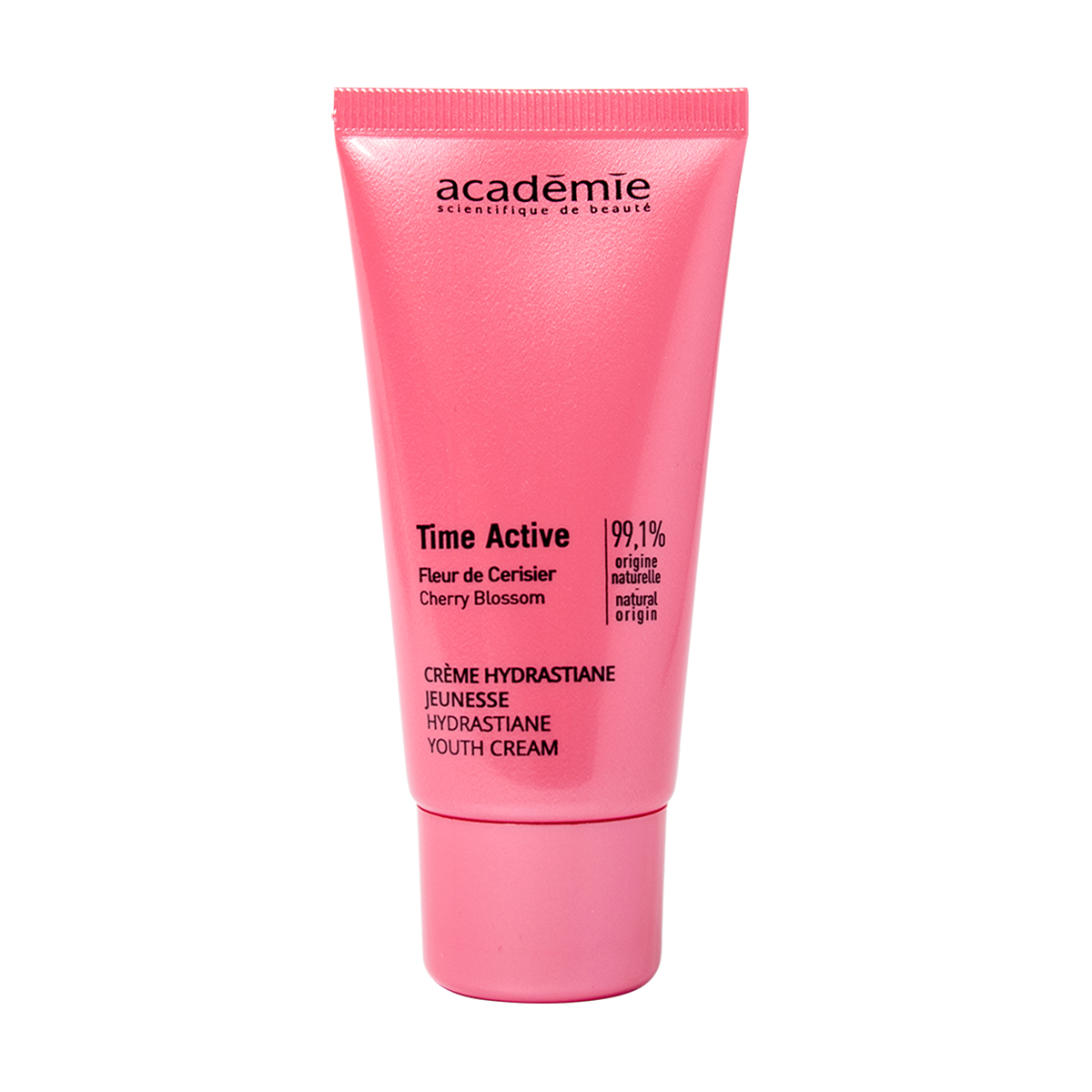 Омолоджувальний крем для обличчя Academie Time Active Cherry Blossom Hydrastiane Youth Cream, 50 мл