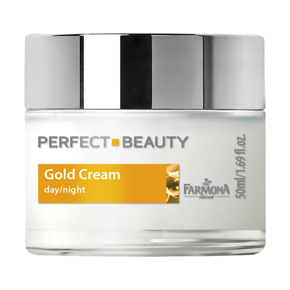 Омолоджувальний крем для обличчя Farmona Perfect Beauty з золотом для всіх типів шкіри, 50 мл