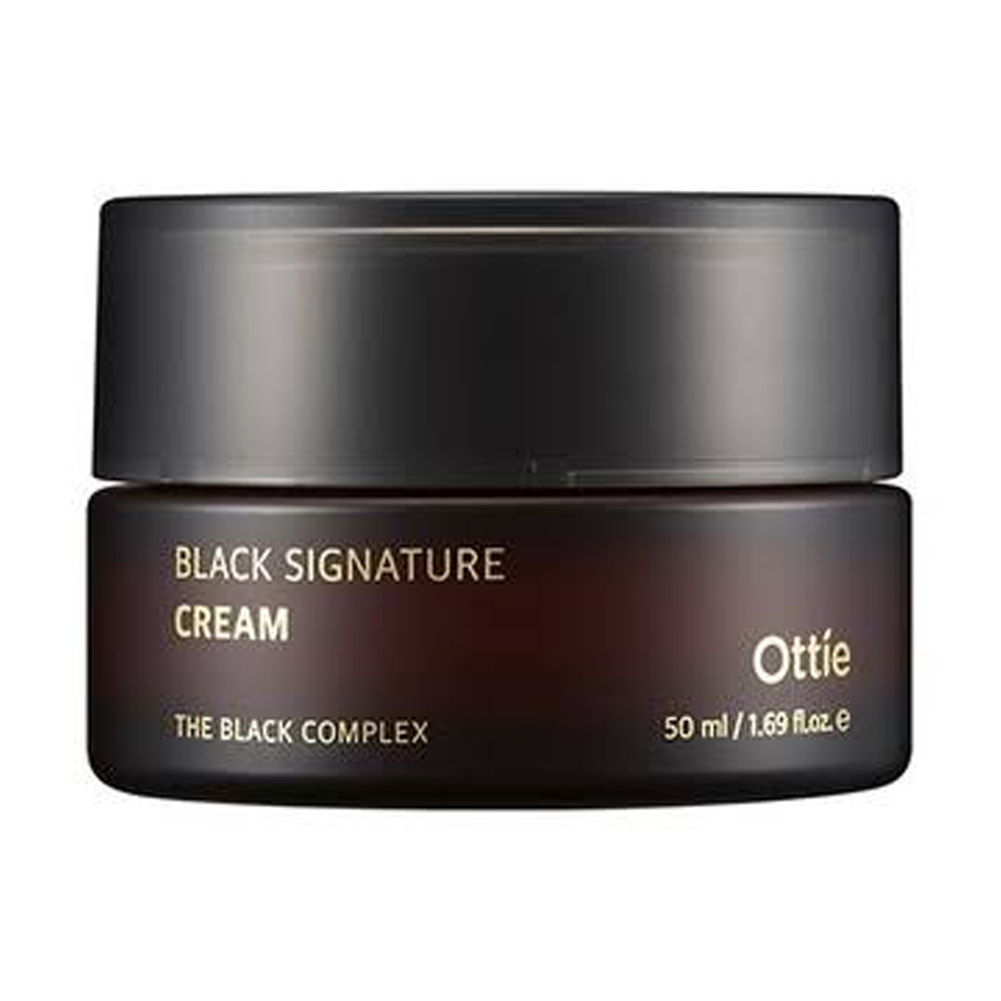 Омолоджувальний крем для обличчя Ottie Black Signature з муцином равлики, 50 мл