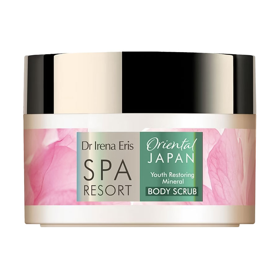 Омолоджувальний та відновлювальний скраб для тіла Dr Irena Eris Spa Resort Oriental Japan Youth Restoring Mineral Body Scrub з мінералами, 200 мл