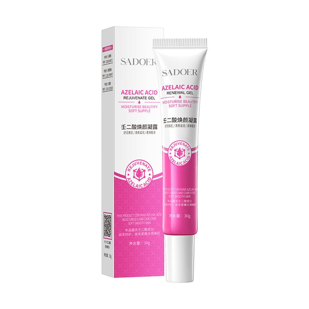 Омолоджуючий гель для шкіри навколо очей Sadoer Azelaic Acid Rejuvenate Eye Gel з азелаїновою кислотою, 30 г