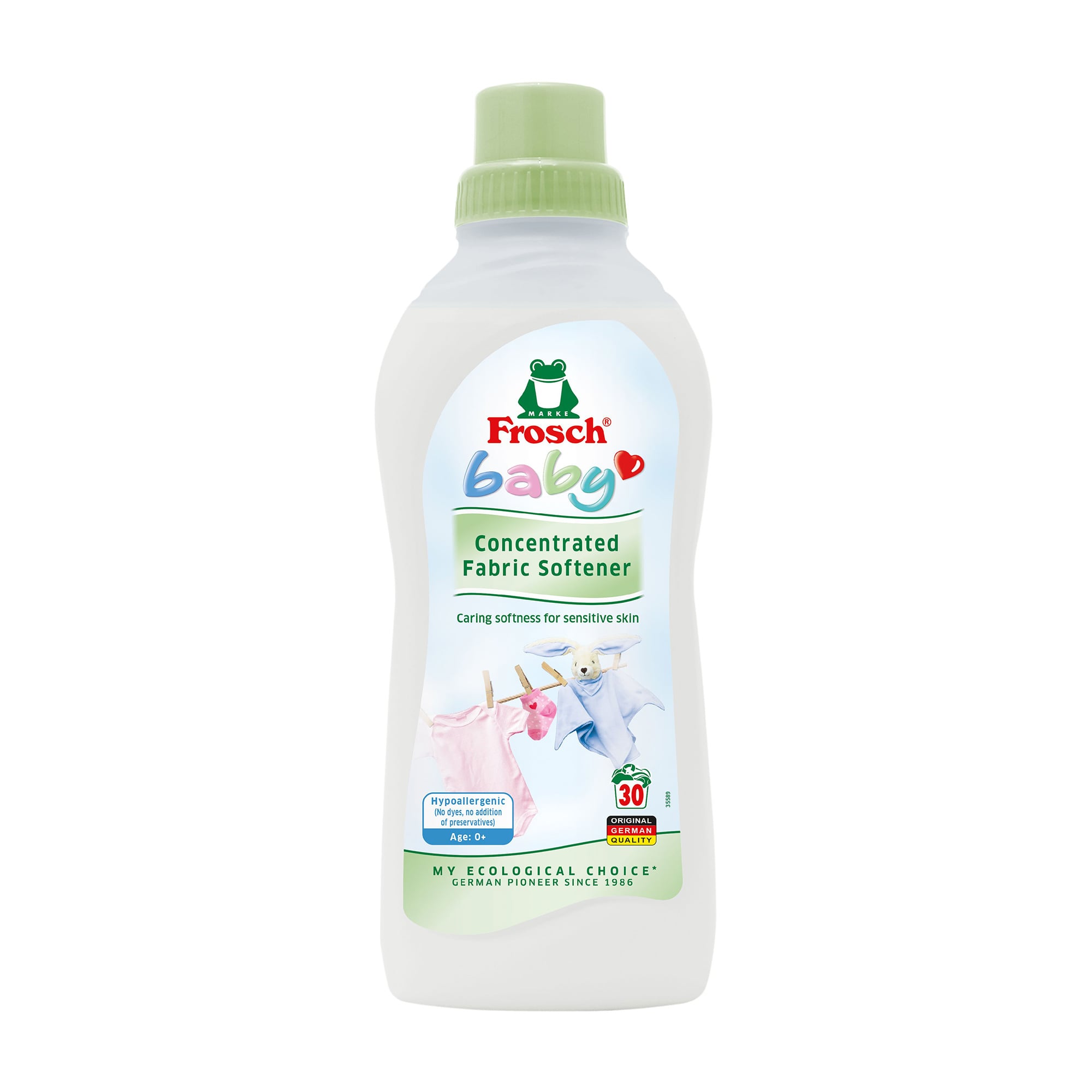 Ополіскувач для дитячої білизни Frosch Baby 30 циклів прання, 750 мл