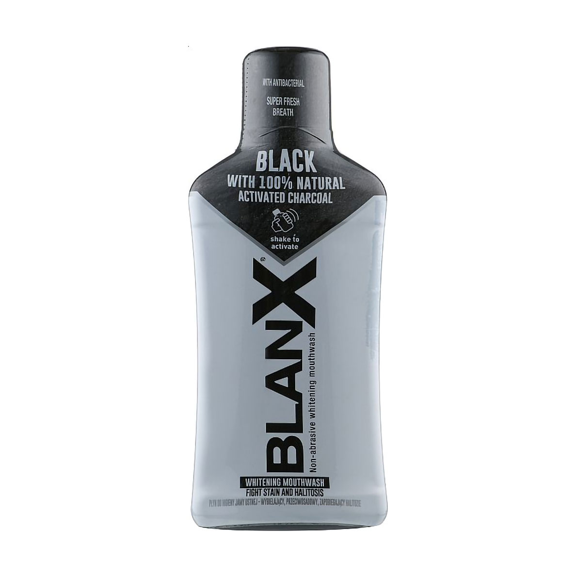Ополіскувач для порожнини рота BlanX Black Whitening Mouthwash, 500 мл