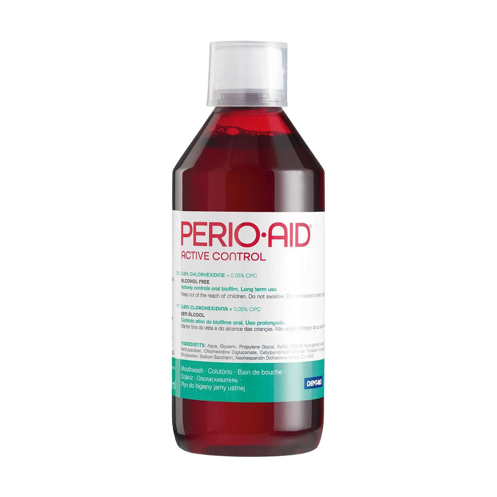Ополіскувач для порожнини рота Dentaid Perio-Aid Active Control, 500 мл