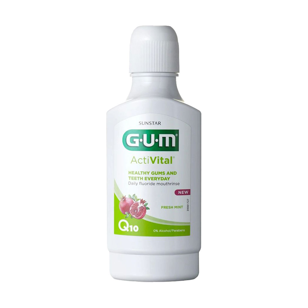 Ополіскувач для порожнини рота GUM ActiVital, 300 мл