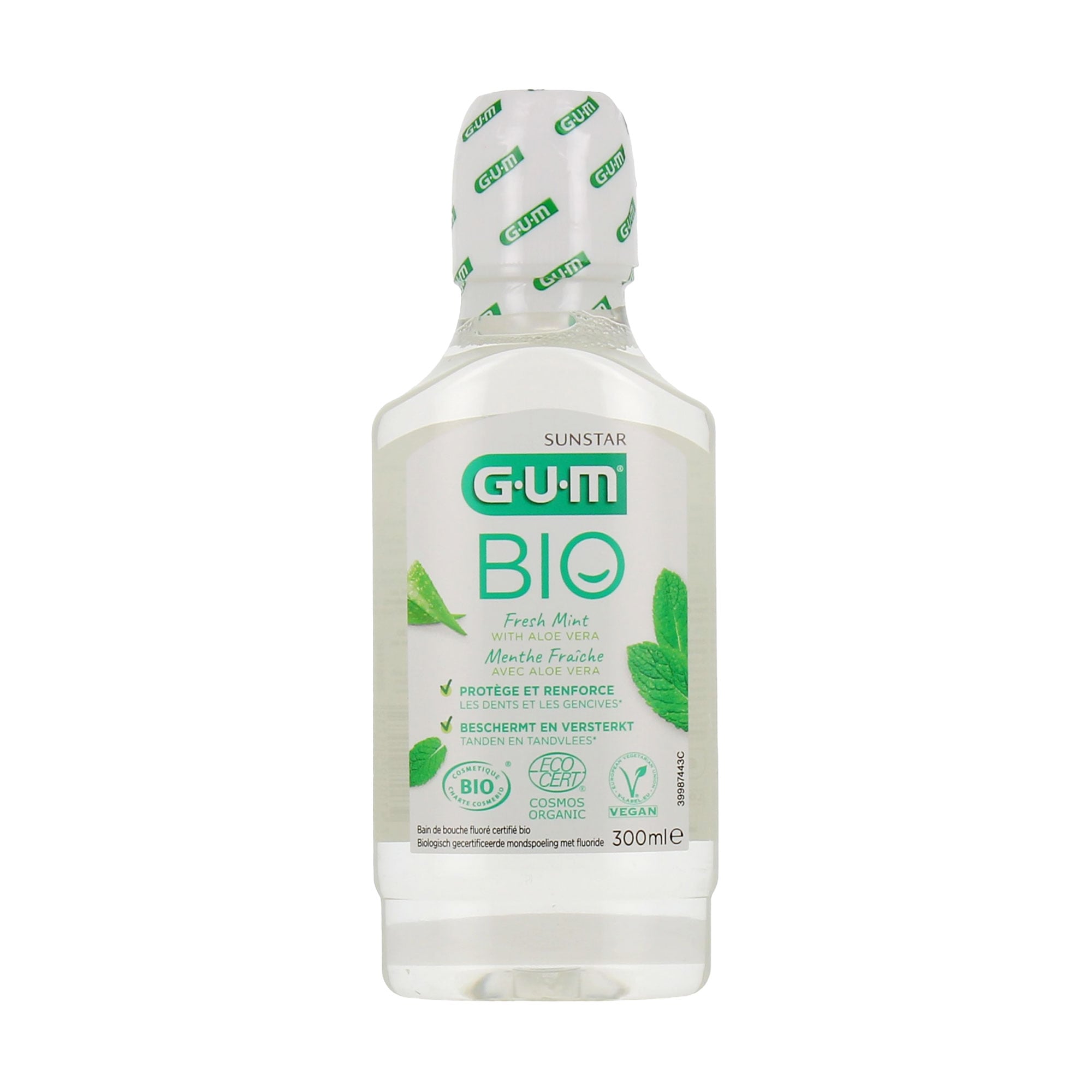 Ополіскувач для порожнини рота GUM Bio Fresh Mint, 300 мл