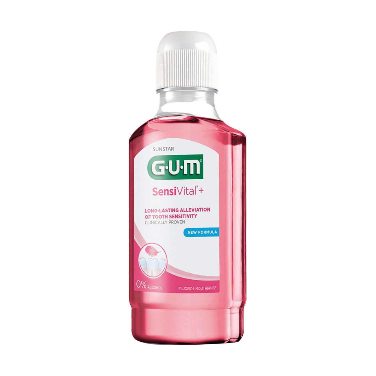 Ополіскувач для порожнини рота GUM SensiVital+, 300 мл