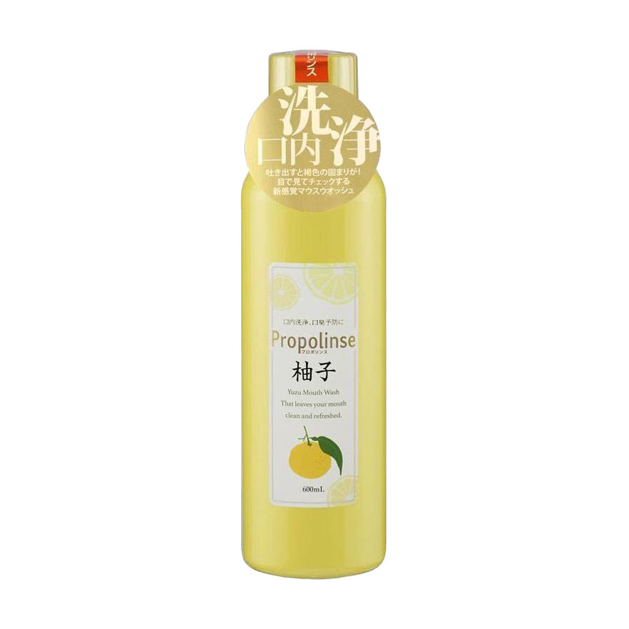 Ополіскувач для порожнини рота Propolinse Yuzu Mouthwash Юдзу, 600 мл