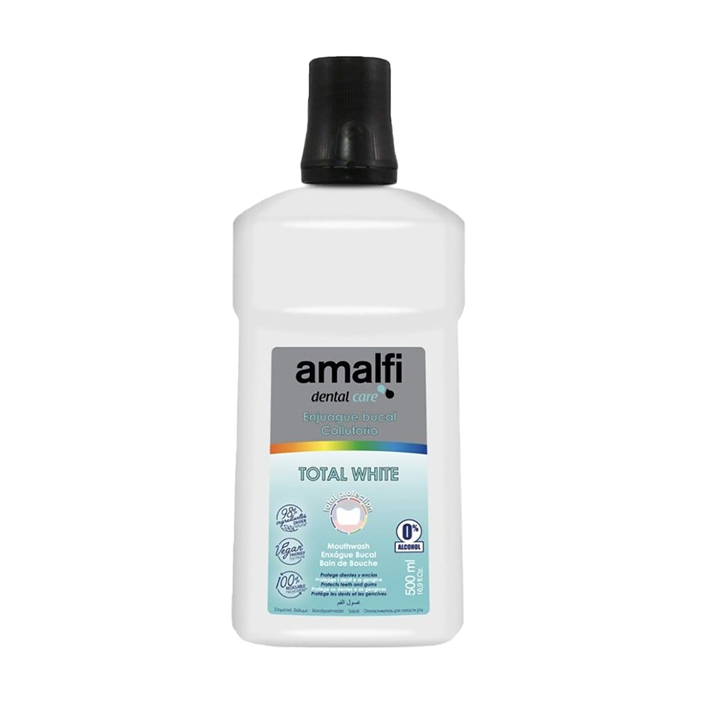 Ополіскувач для ротової порожнини Amalfi Total White, 500 мл