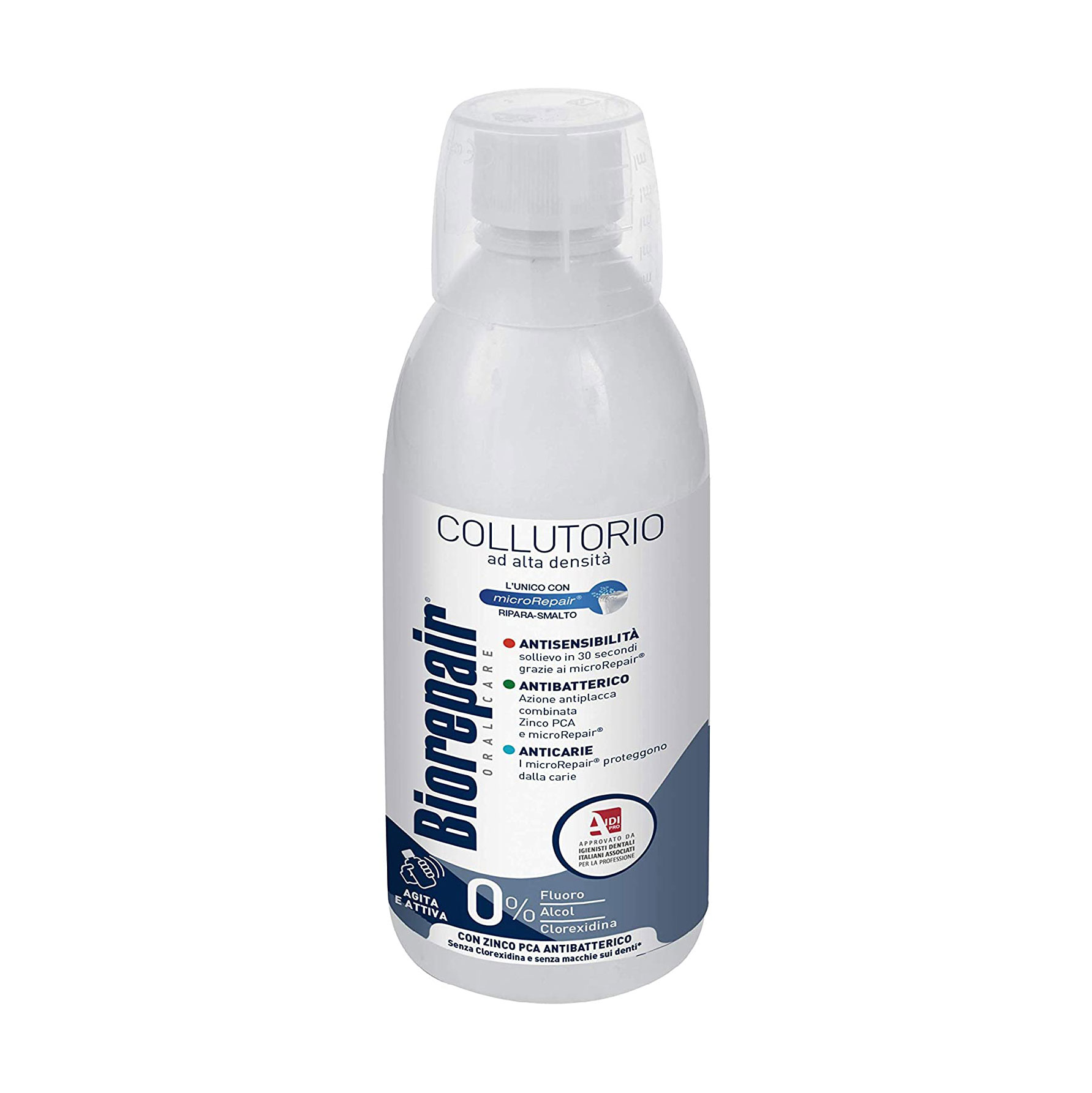 Ополіскувач для ротової порожнини Biorepair Oral Care Professional Mouthwash 3 in 1 Професійне відновлення та захист, 500 мл