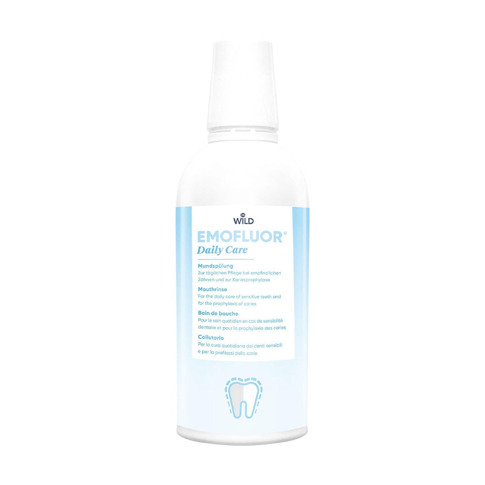 Ополіскувач для ротової порожнини Dr. Wild Emofluor Daily Care Щоденний догляд, 500 мл