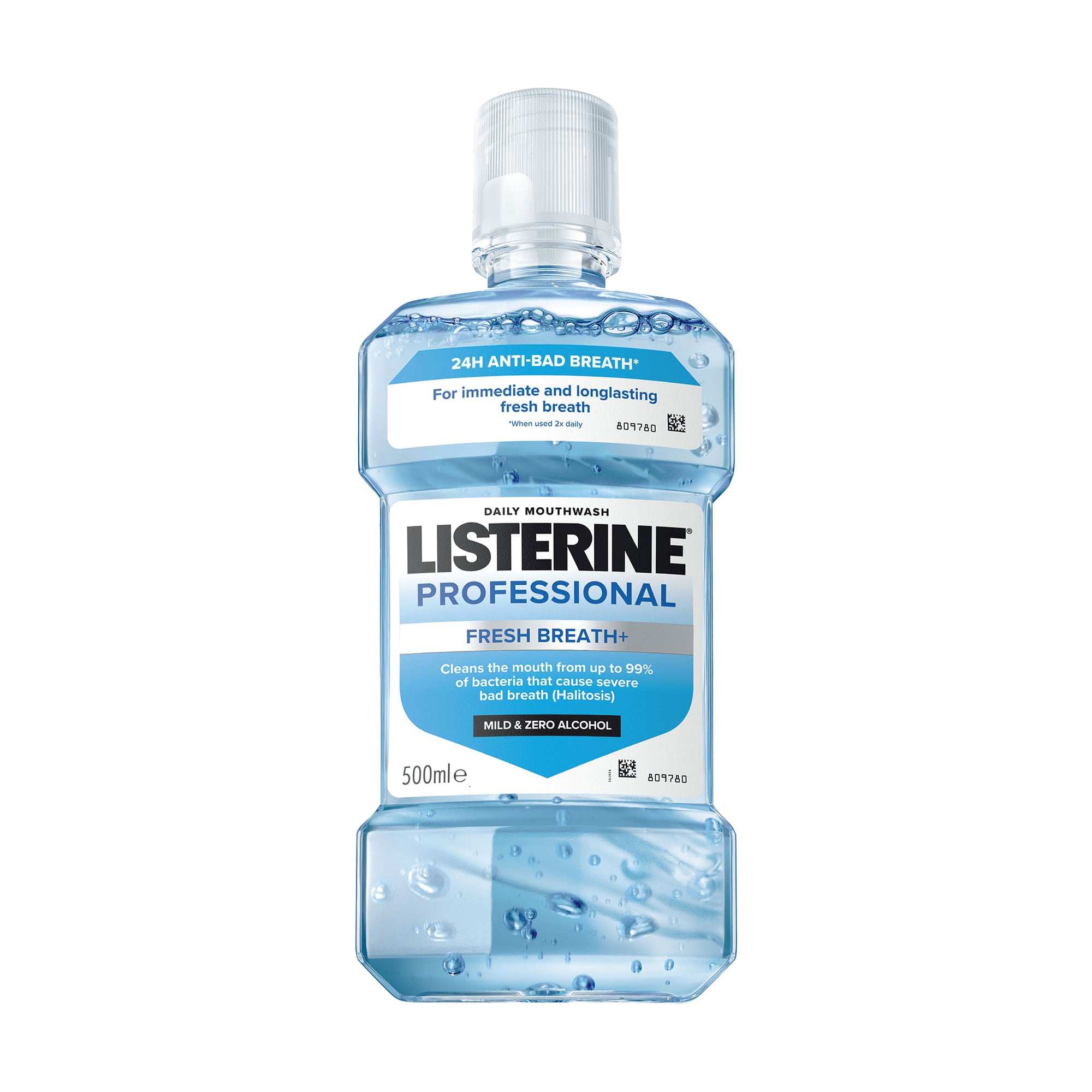 Ополіскувач для ротової порожнини Listerine Professional Fresh Breath+, 500 мл