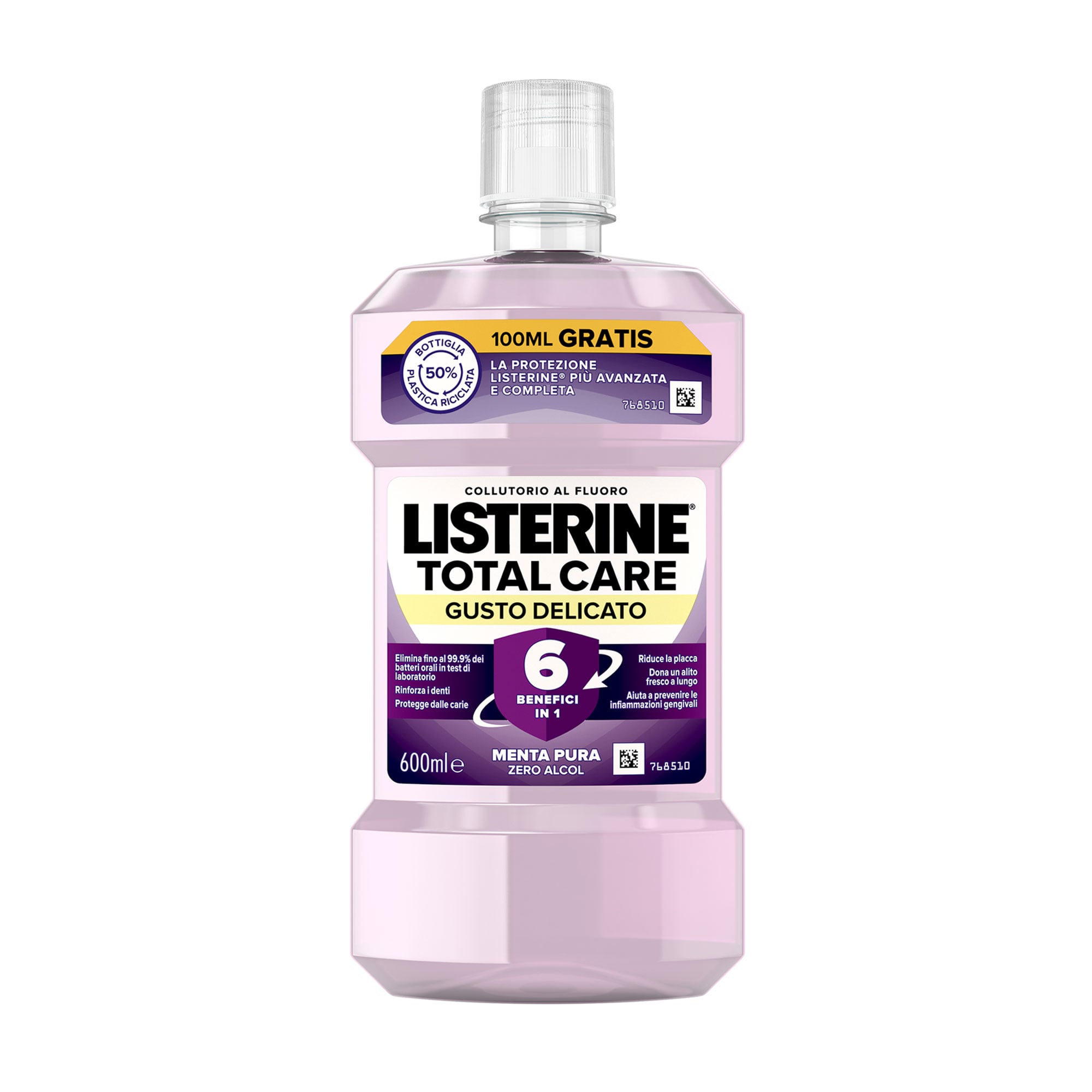 Ополіскувач для ротової порожнини Listerine Total Care 6 в 1, 600 мл