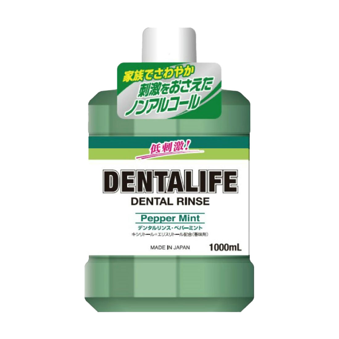 Ополіскувач для ротової порожнини Rocket Soap Dentalife Dental Rinse Перцева м'ята, 1 л