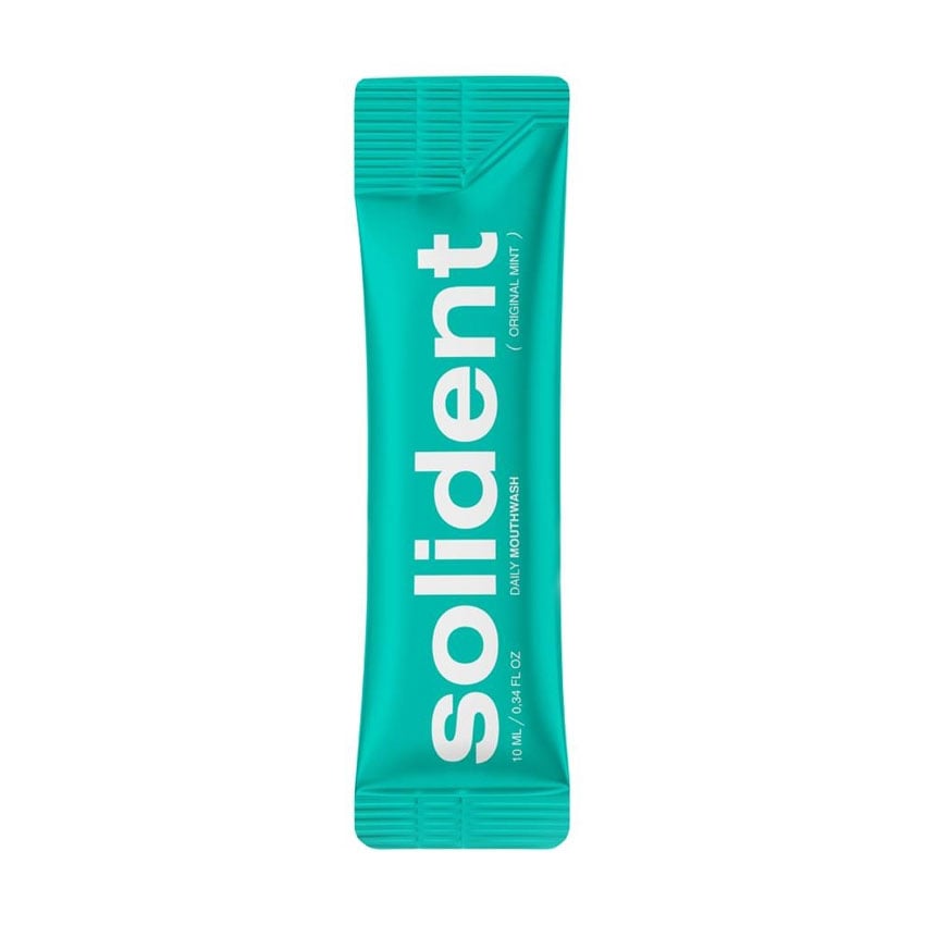 Ополіскувач для ротової порожнини Solident Daily Mouthwash М'ята, 10 мл (стік)