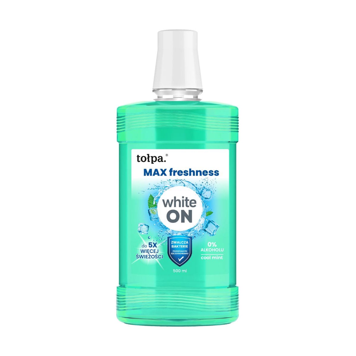 Ополіскувач для ротової порожнини Tolpa White On Max Freshness, 500 мл
