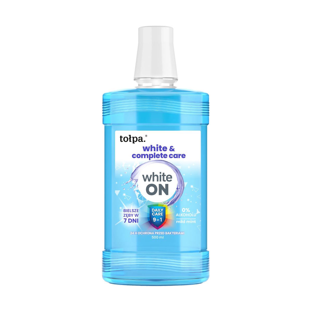 Ополіскувач для ротової порожнини Tolpa White On White &amp; Complete Care, 500 мл