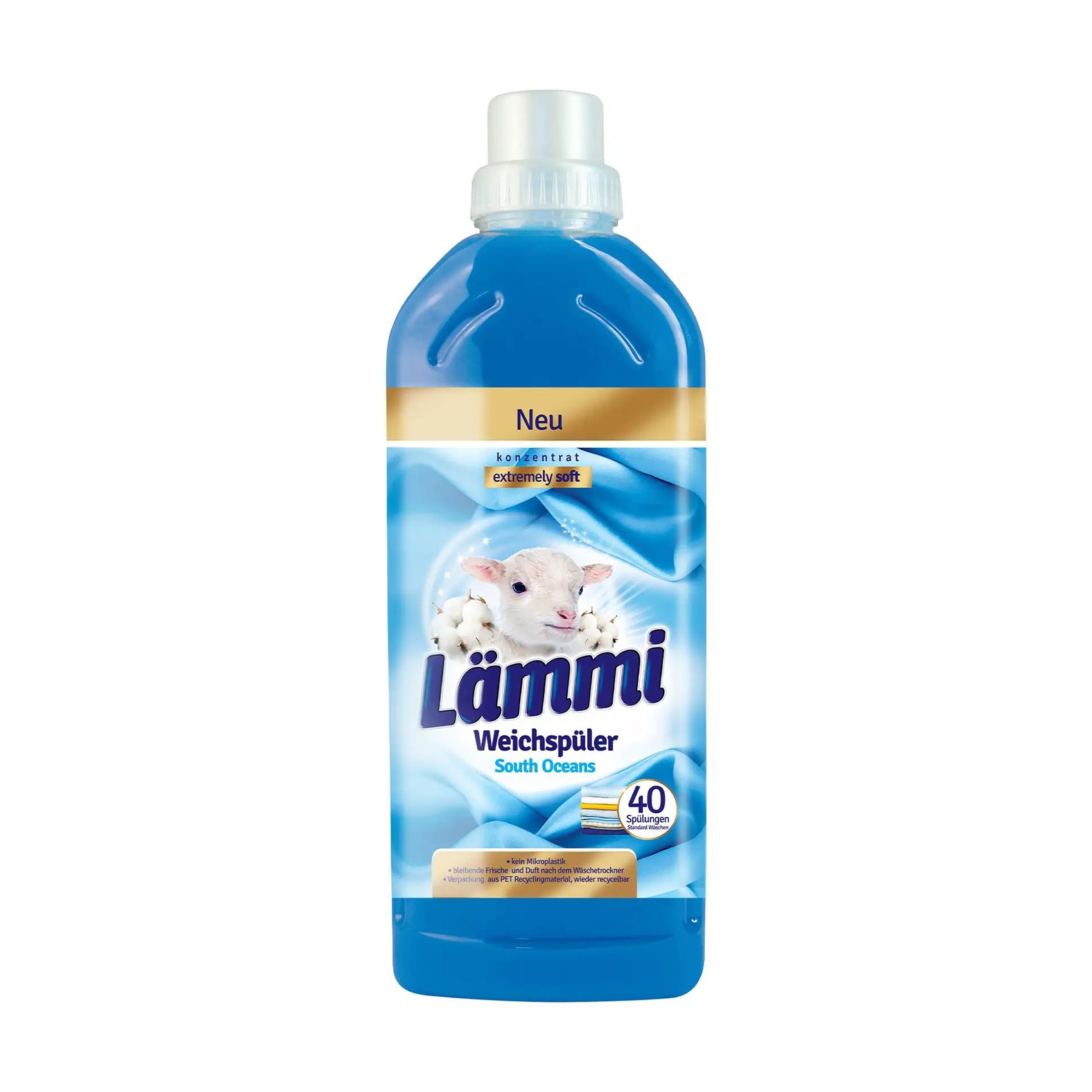 Ополіскувач-кондиціонер для білизни LAMMI South Ocean, 40 циклів прання, 1 л