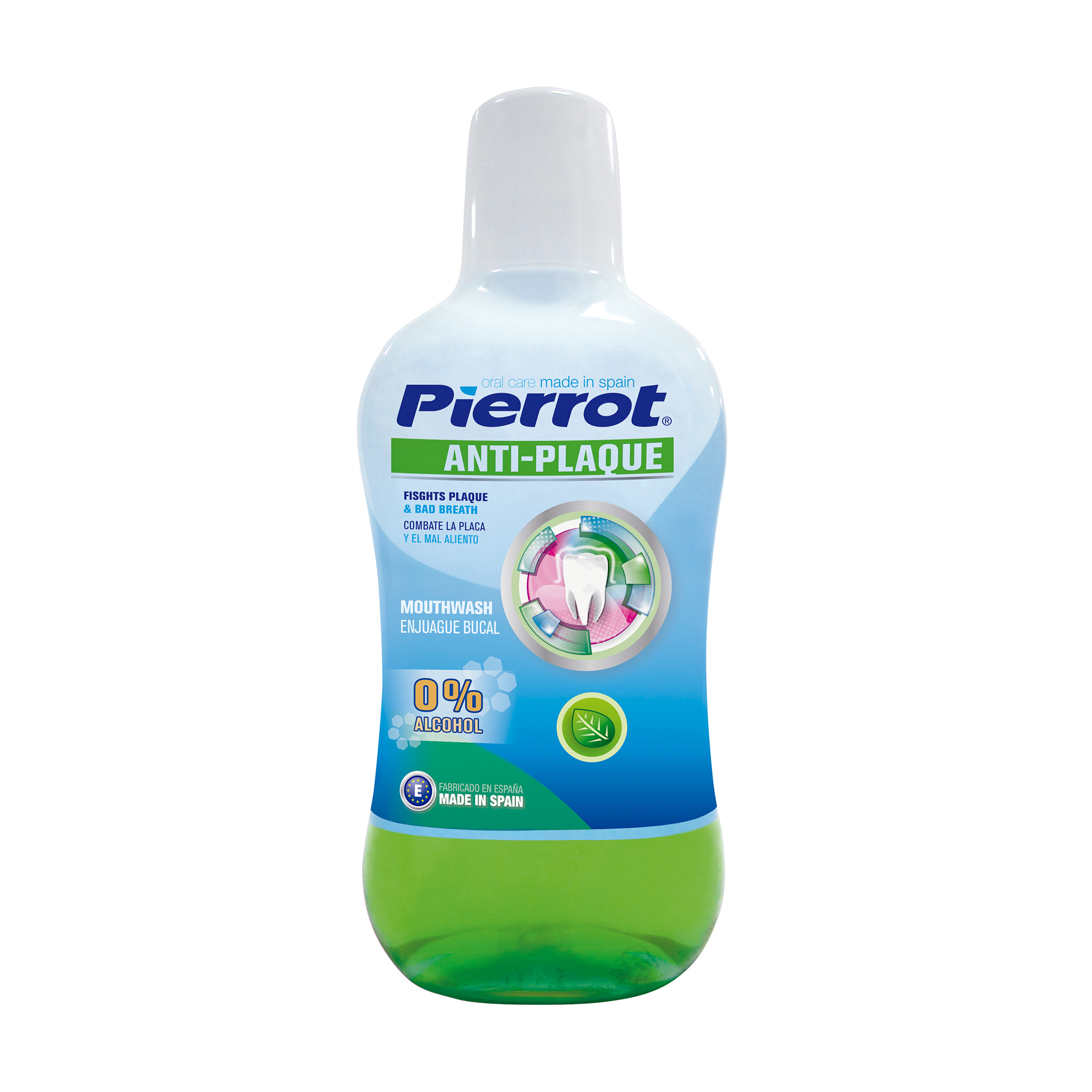 Ополіскувач від нальоту та зубного каменю Pierrot Anti-Plaque Mouthwash, 500 мл