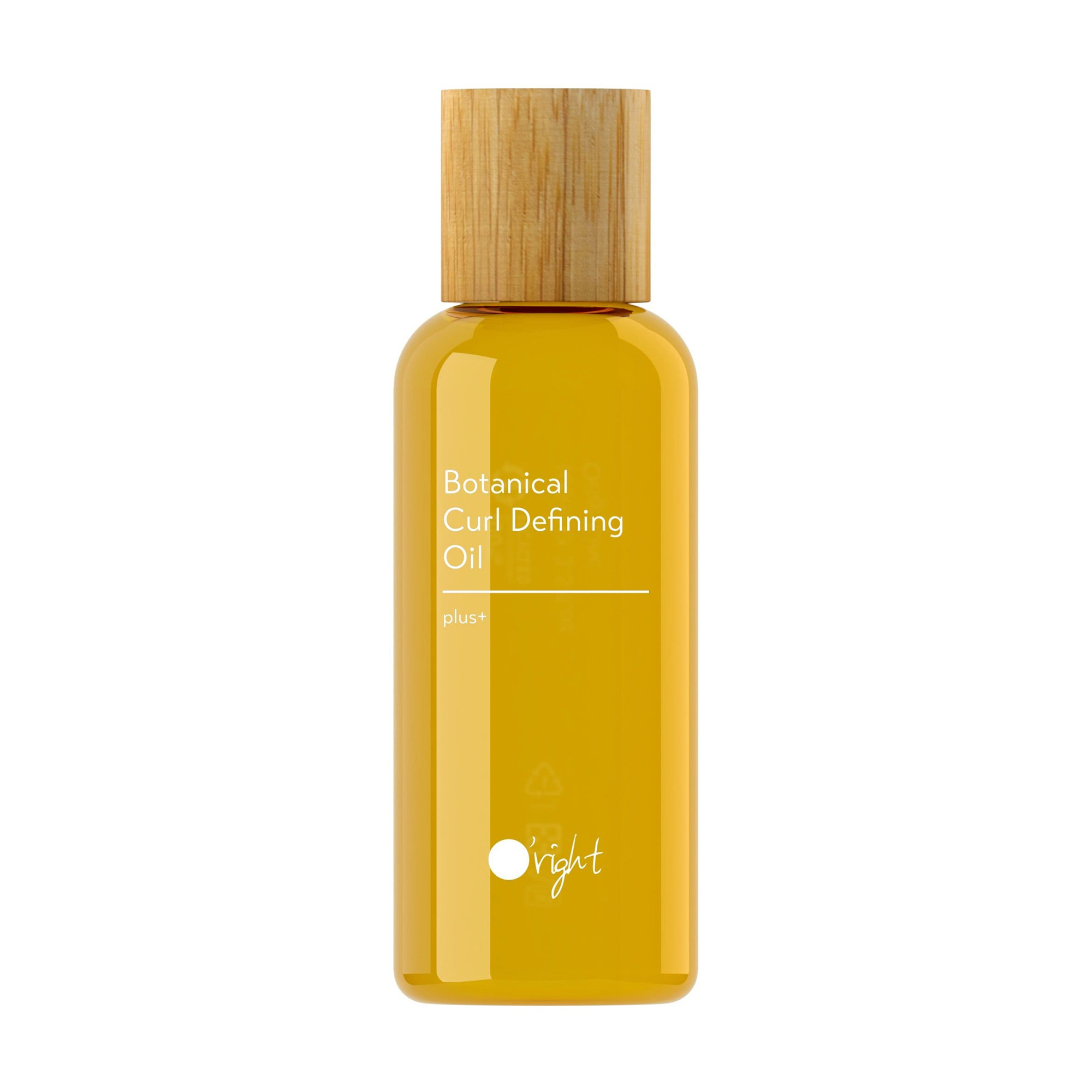 Органічна олія для створення локонів O'right Botanical Curl Defining Oil, 100 мл